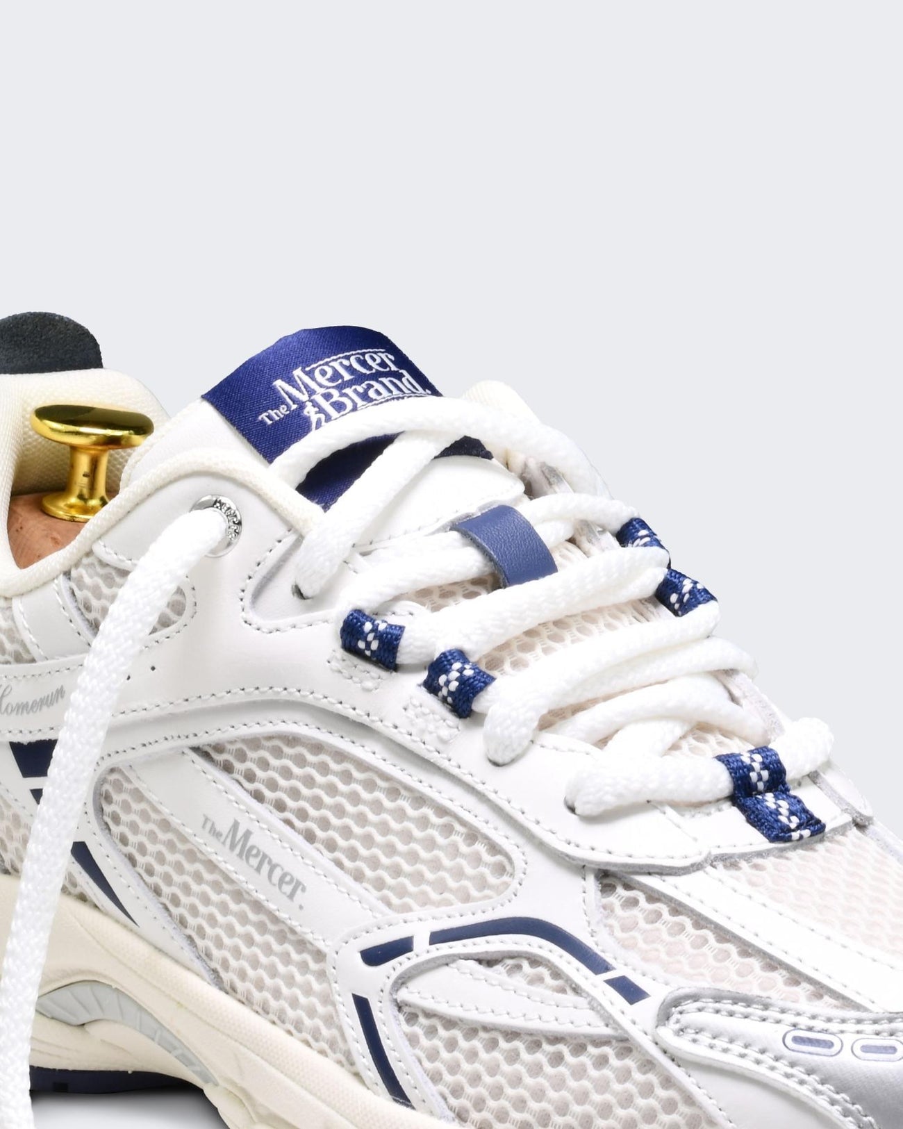 The Re-run Baseball White/blue — Mercer — Cardigans & Gilets — Appart17 — vue 5