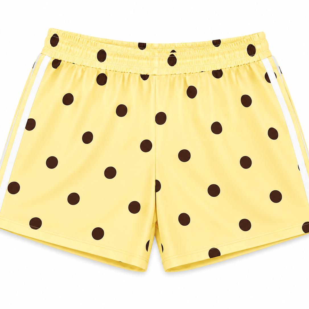 Short polka dot