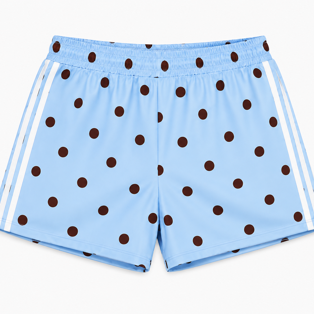 Short polka dot