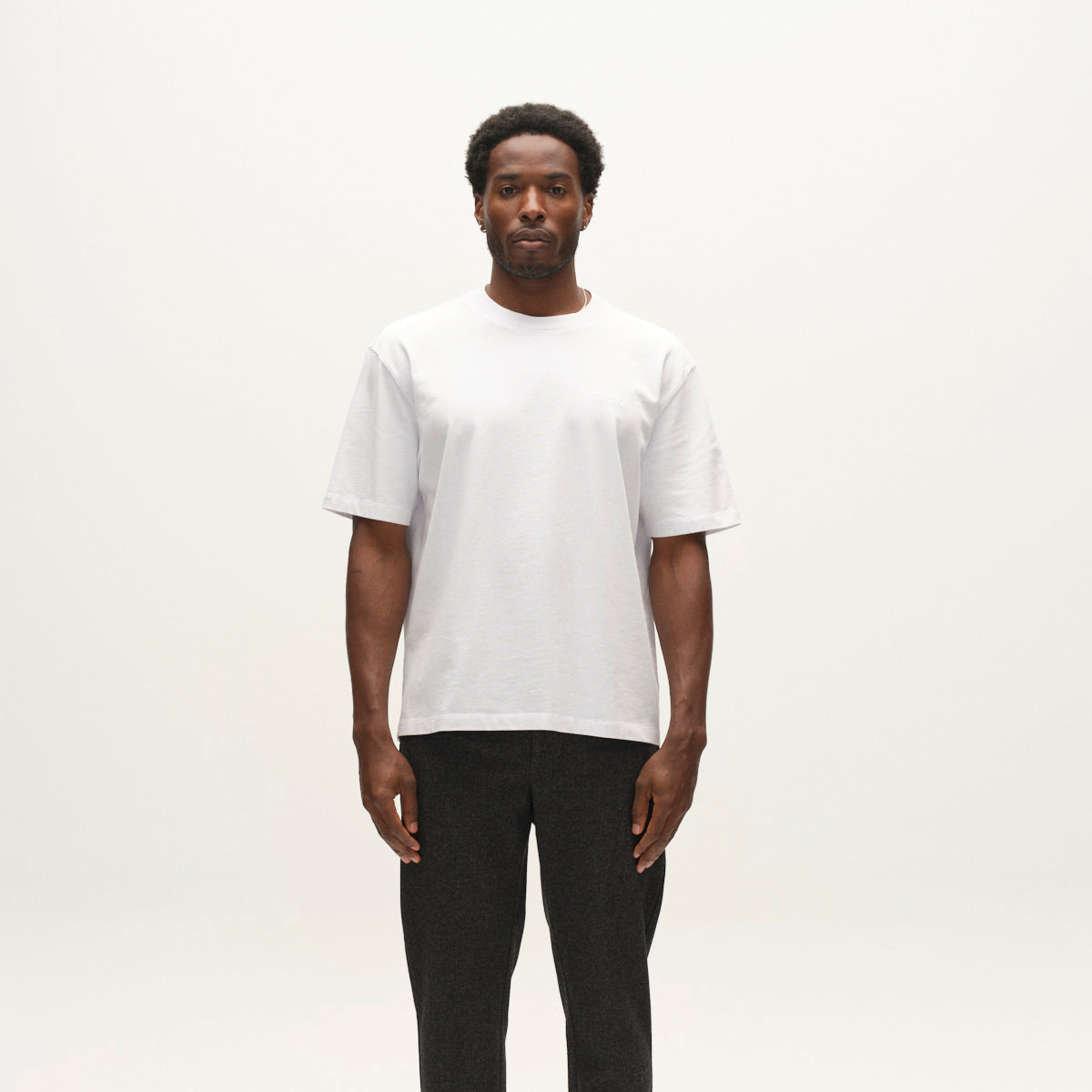 GABmonza Pantalon cropped — Dark Grey — Gabba