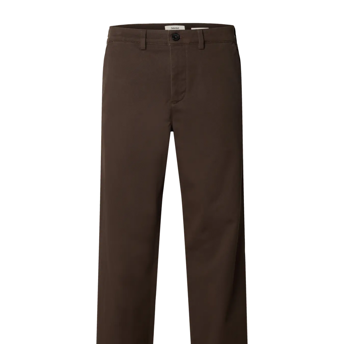 SLM196 MILES Pantalon droit twill — Silver Birch & Delicioso — vue 4 — Selected Homme | Appart 17 Bruxelles