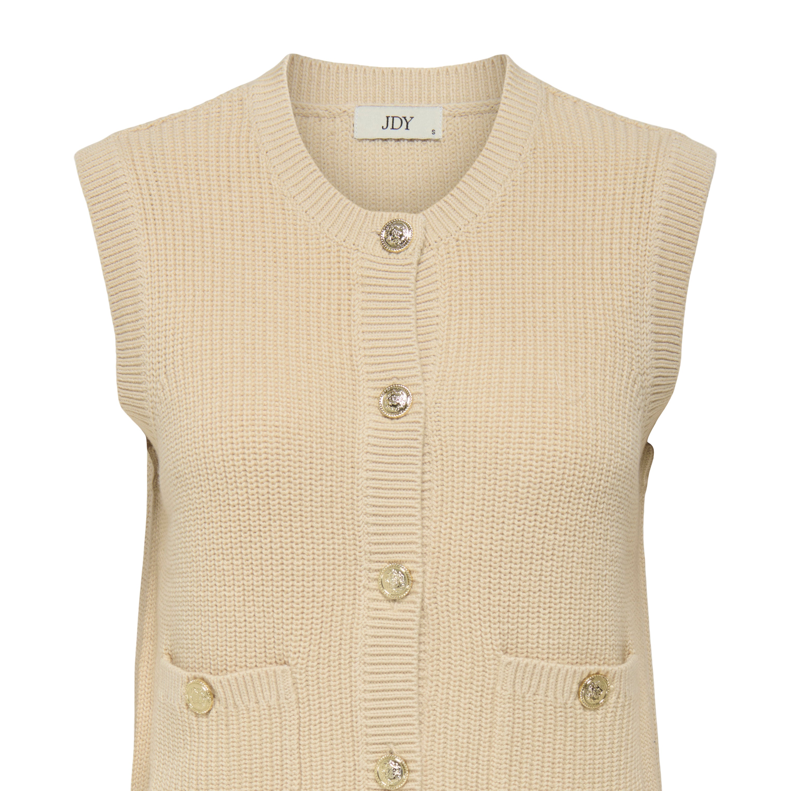 JDYSTELLA S/L O-NECK VEST