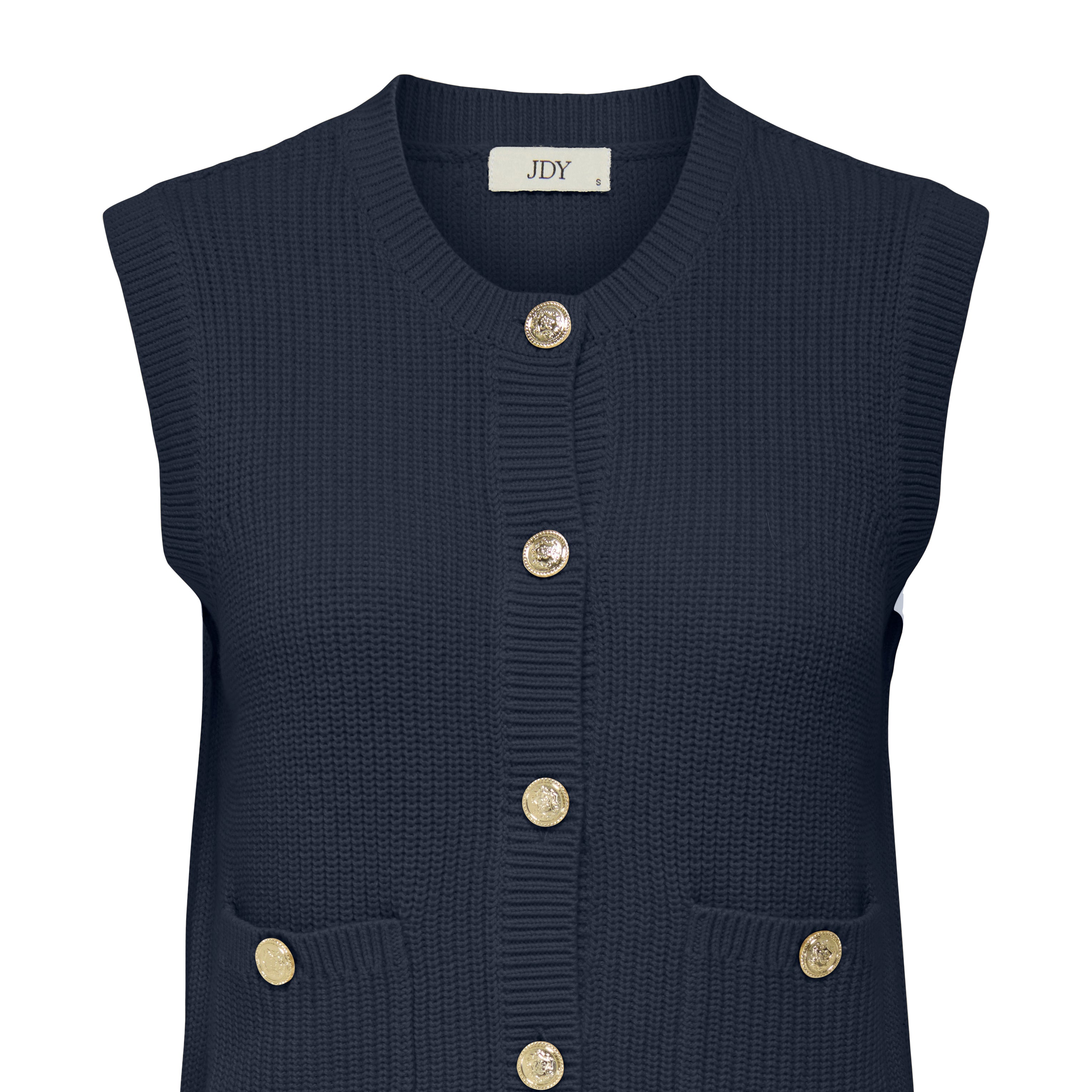 JDYSTELLA S/L O-NECK VEST