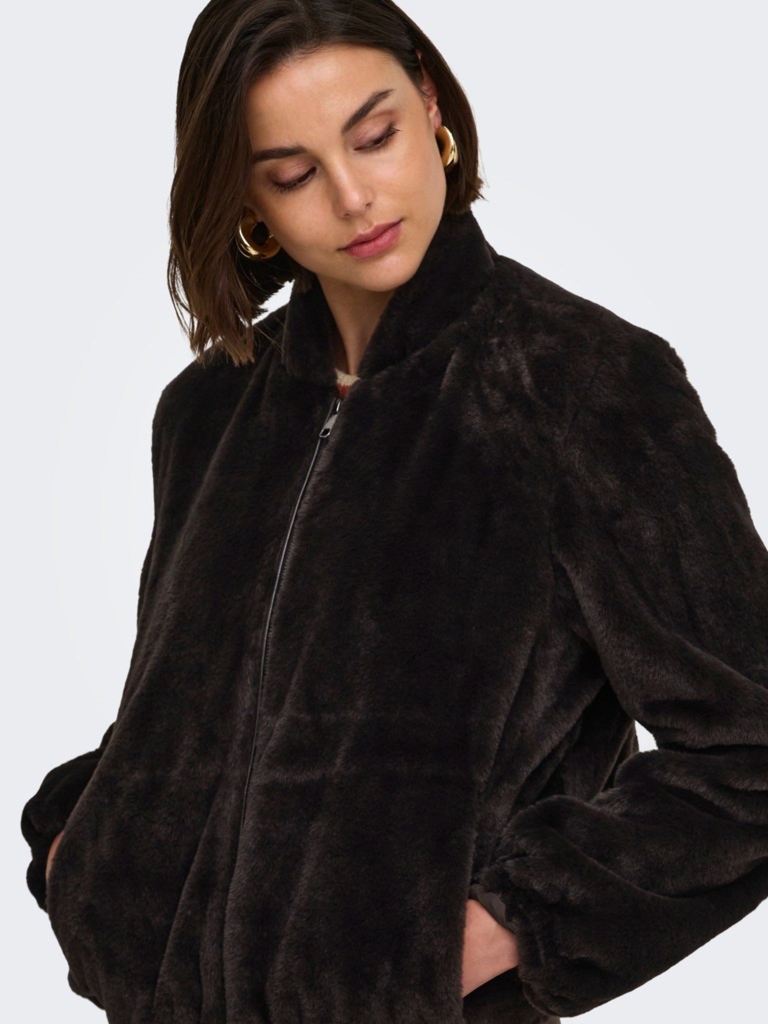 JDYMACY Veste — Chocolate Torte Gun Metal | Appart 17