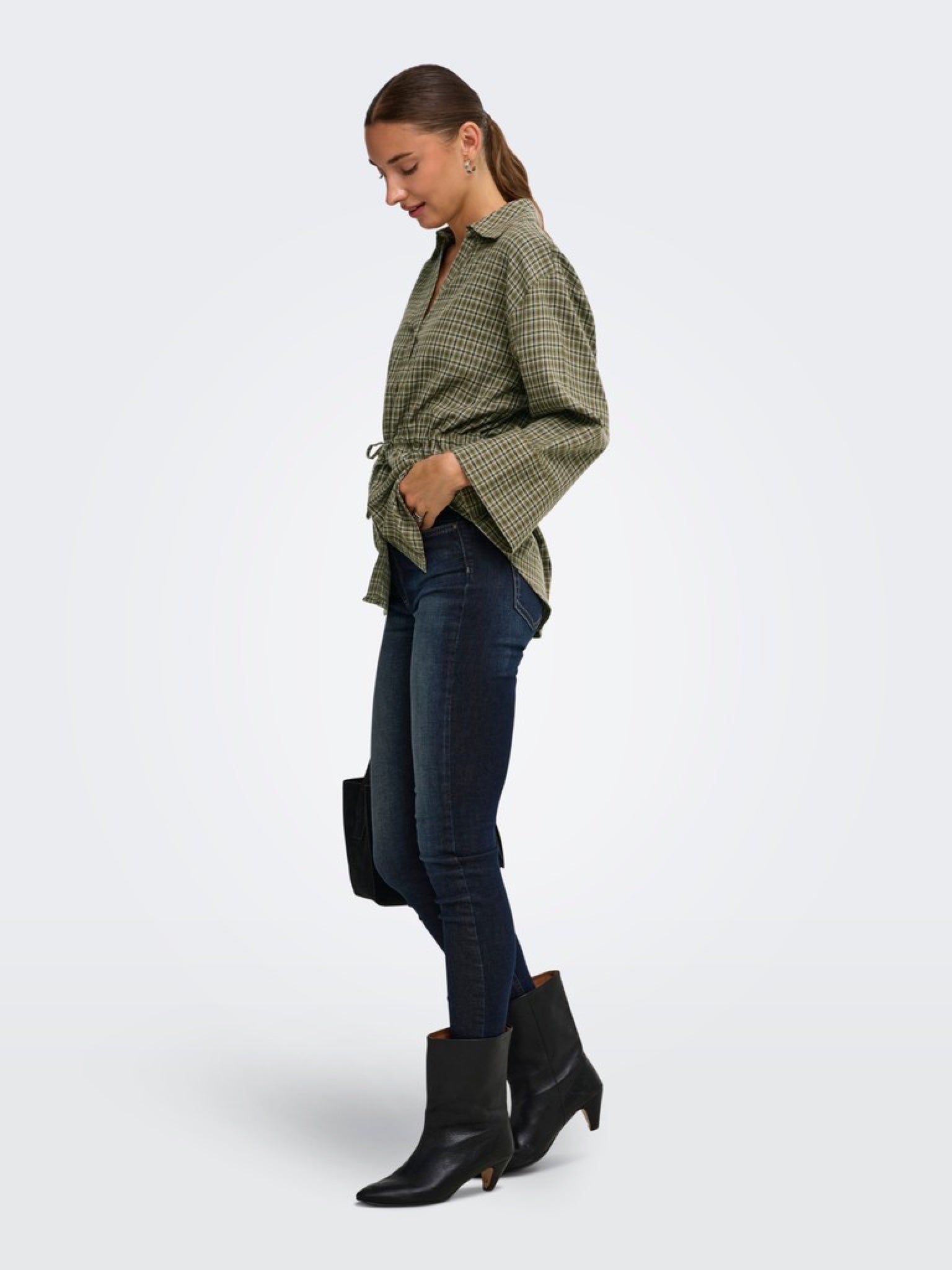 JDYRIKKA Chemise longue Dark Olive – JDY | Appart 17