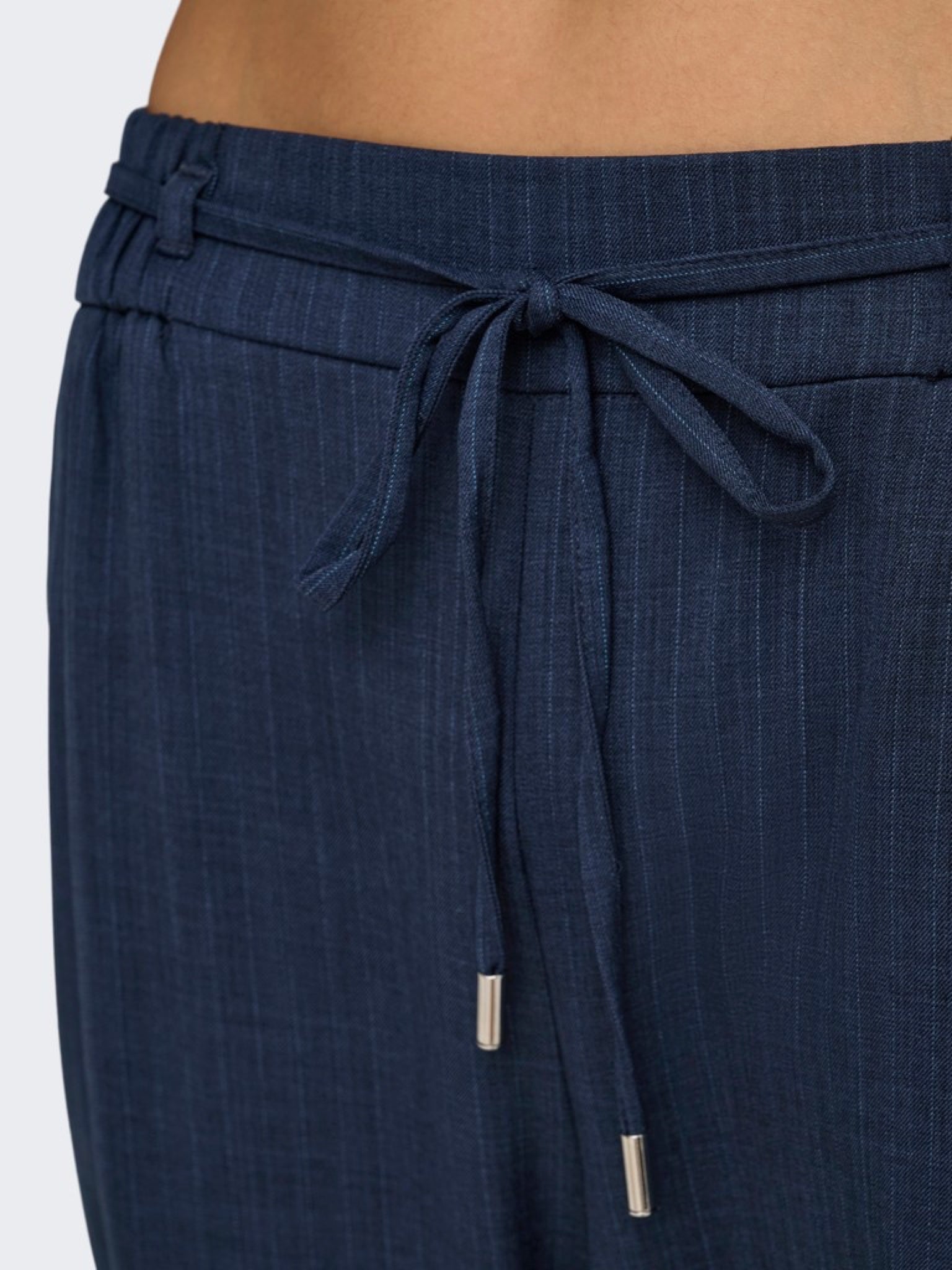 JDYVESTA Pantalon de tailleur — Navy rayé | Appart 17