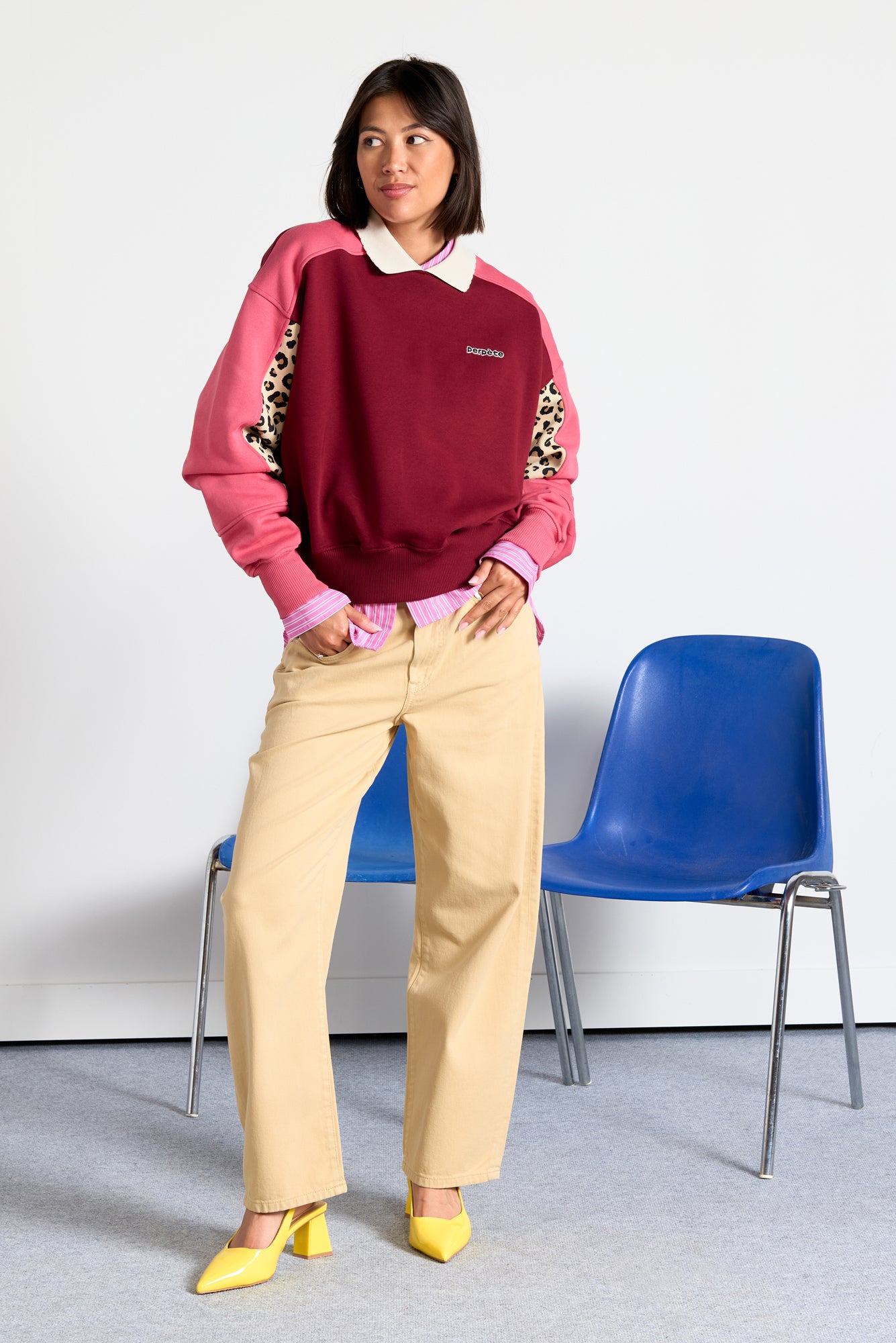 Perpéte Sweat Mel leo bordeaux — Appart 17 Bruxelles