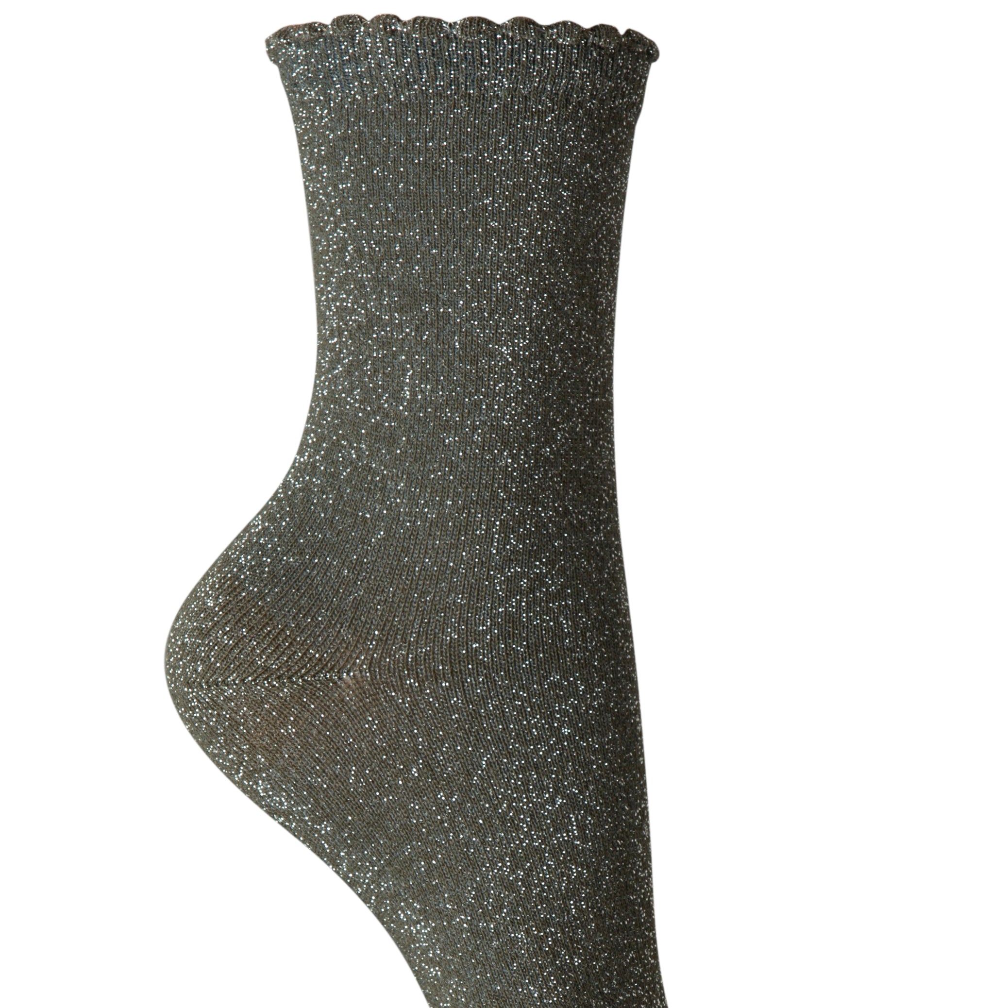 PCSEBBY GLITTER LONG SOCKS NOOS BC