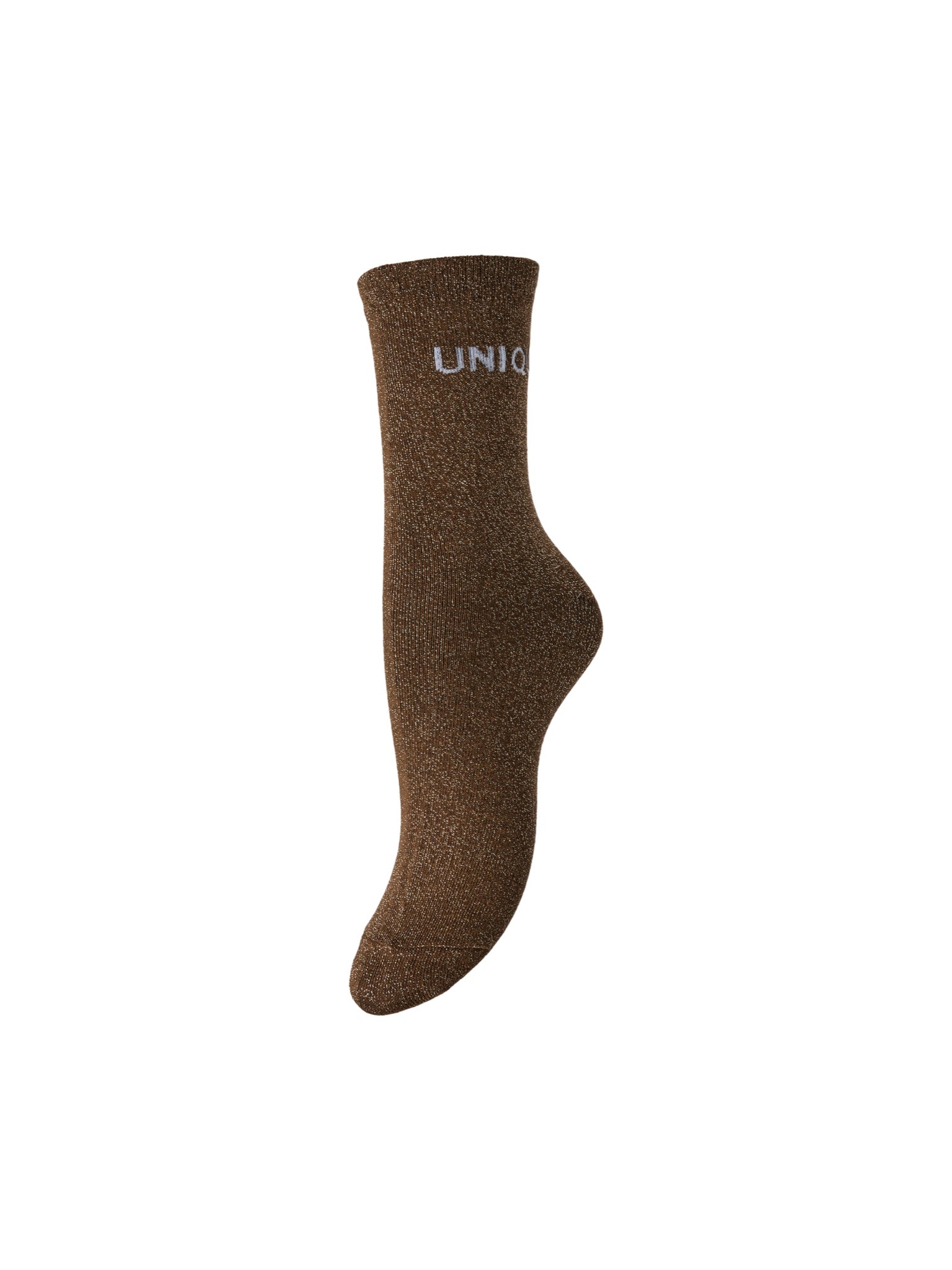 Pieces PCSEBBY Chaussettes Longues Pailletées Femmes Toasted Coconut – Pieces | Appart 17