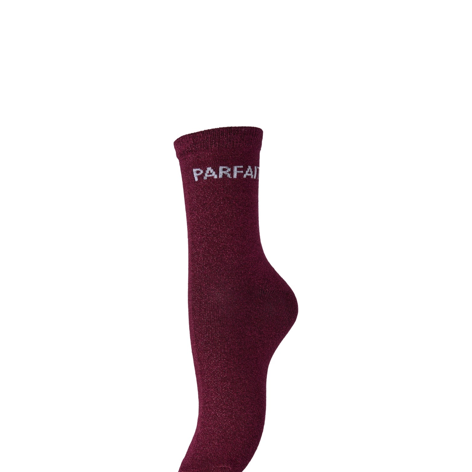 Pieces PCSEBBY Chaussettes Longues Pailletées Femmes Raspberry Radiance – Pieces | Appart 17