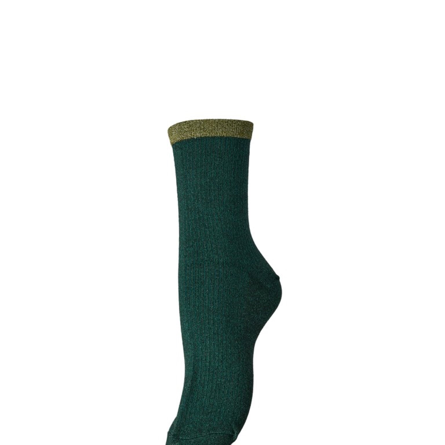 PCANNIKA Chaussettes — Darkest Spruce Sphagnum Edge & Greige Chicory Coffee Edge & Winetasting Pastel Lilac Edge | Appart 17