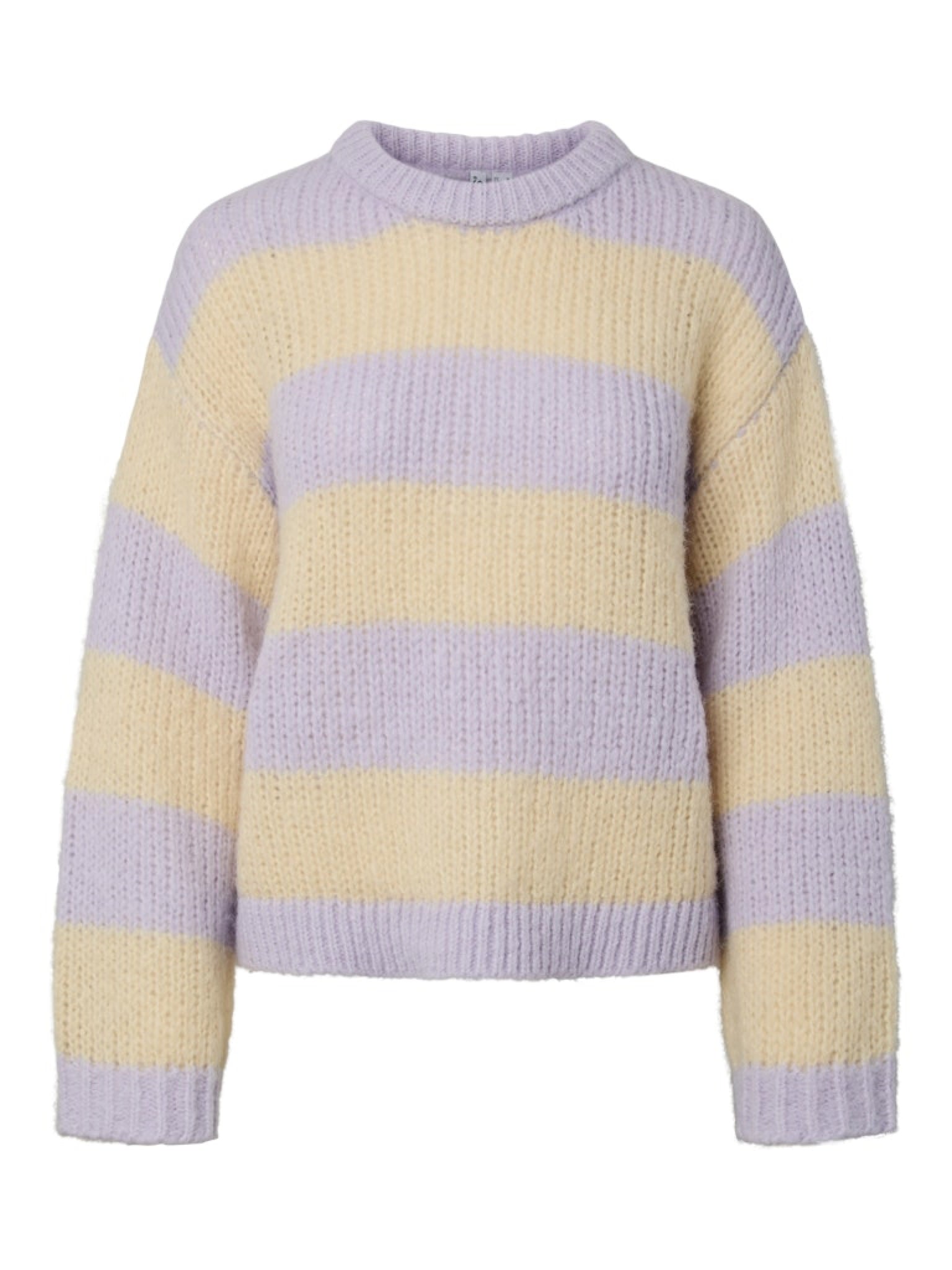 PCDORTHEA Pull en grosse maille Pastel Lilac – Pieces | Appart 17