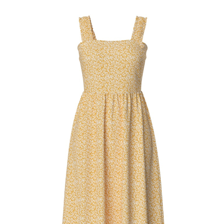 PCNYA SL MIDI DRESS WVN