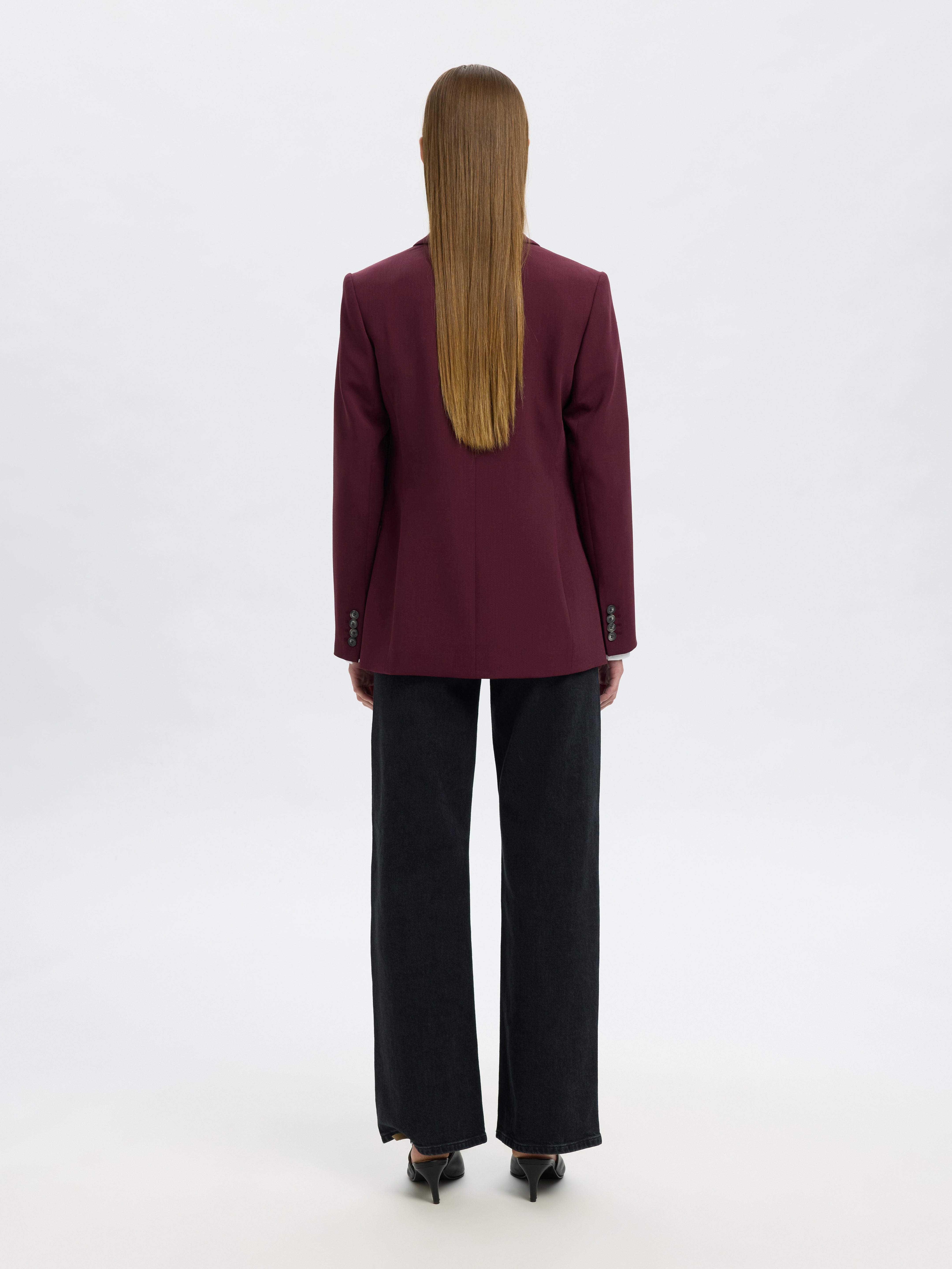 SLFRITA LS CLASSIC BLAZER MEL NOOS Fig — Appart 17 Bruxelles