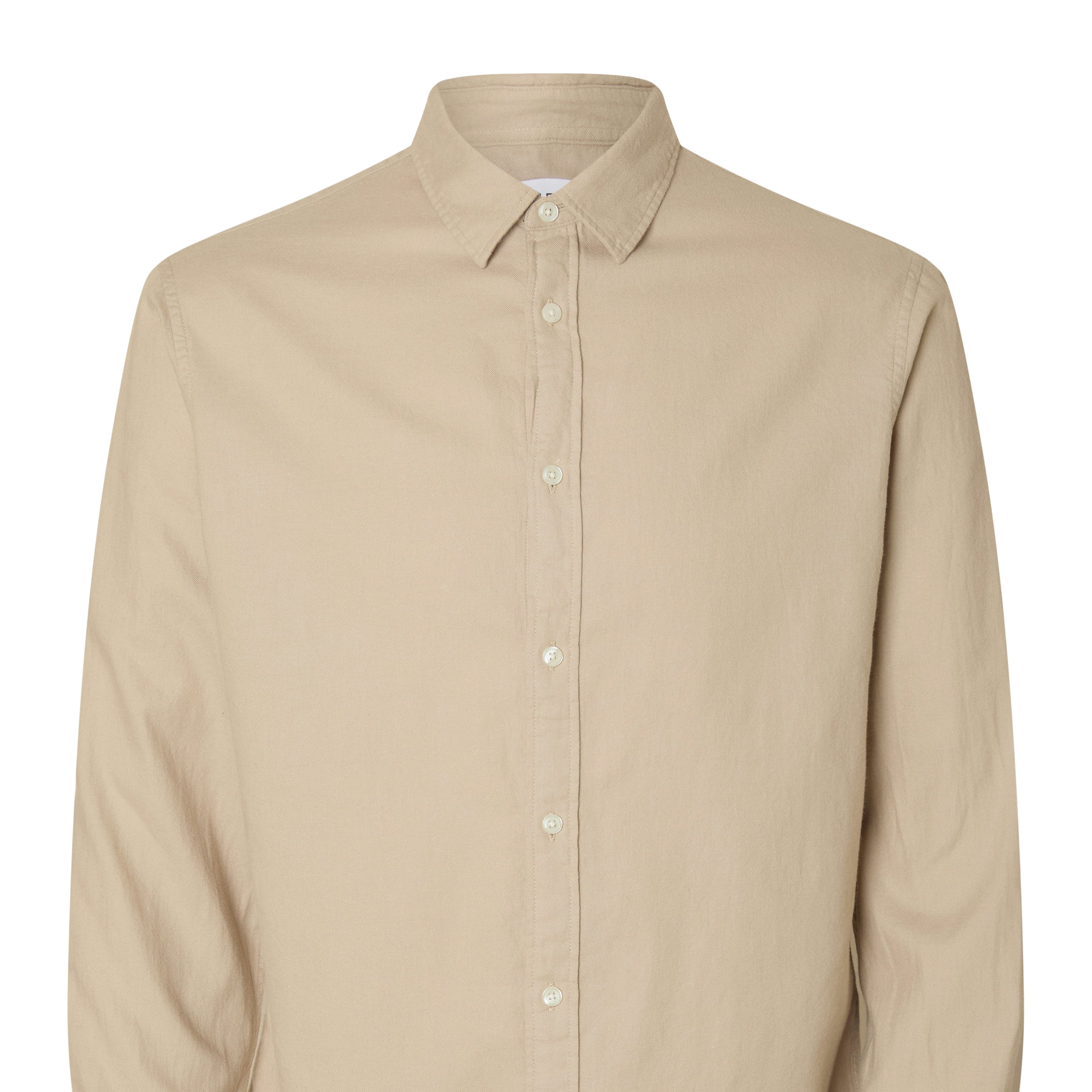 SLHSLIMOWEN-BRUSHED SHIRT LS NOOS