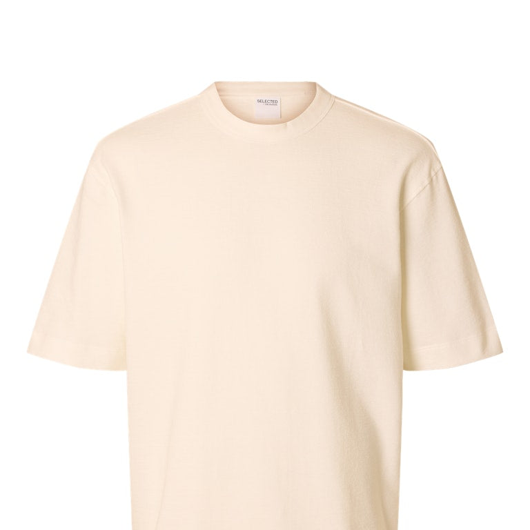 SLHRELAXCALEB SS O-NECK TEE