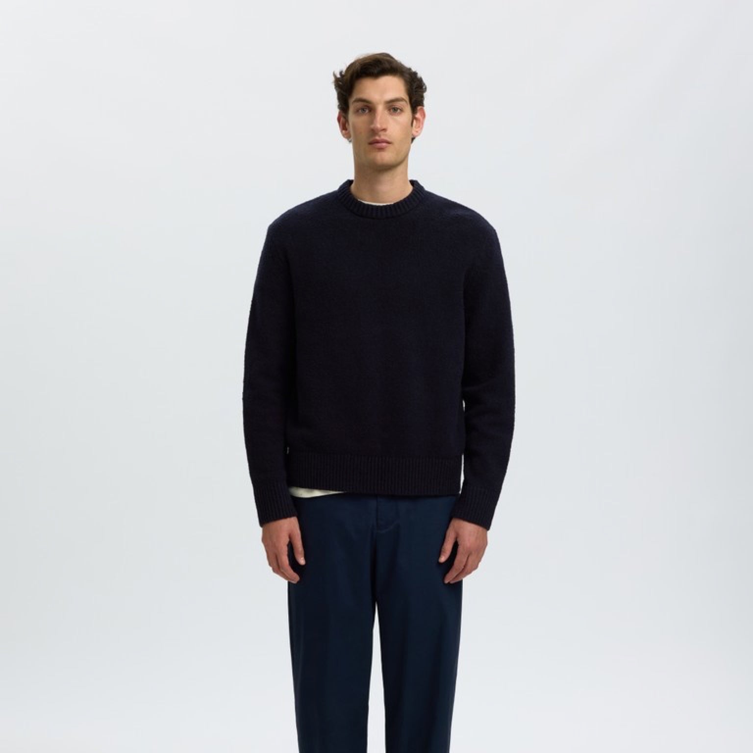 SLMALEX Pull — Oatmeal & Navy Blazer | Appart 17