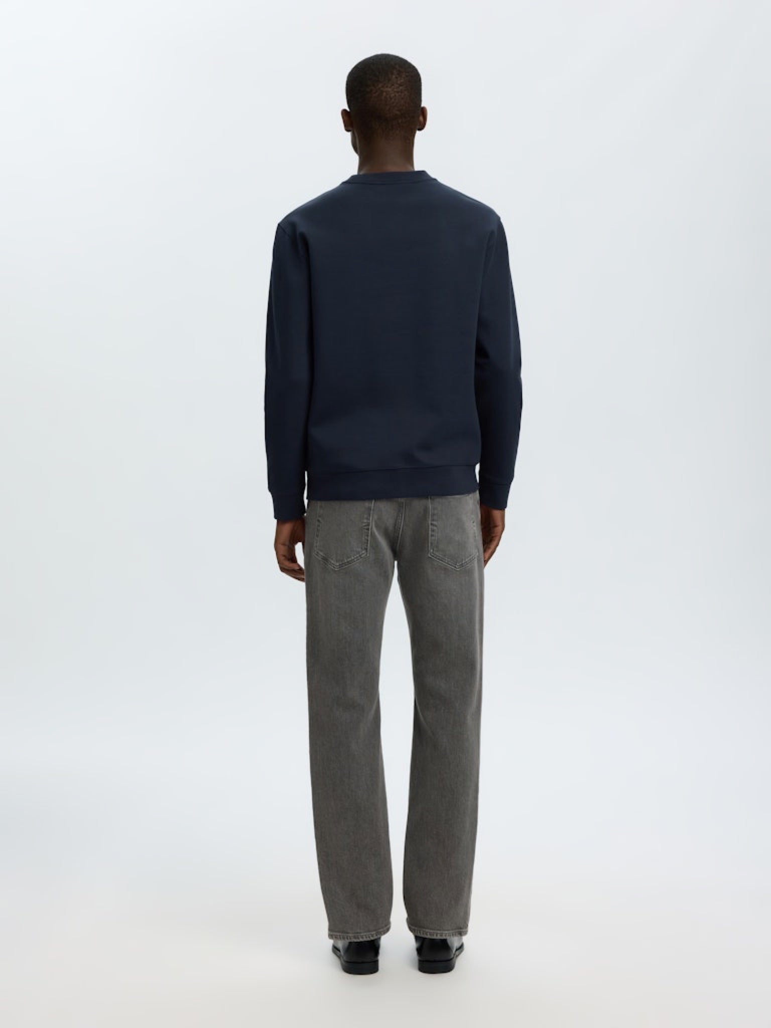 SLMTOM Sweat-shirt col rond doux Sky Captain – Selected Homme | Appart 17