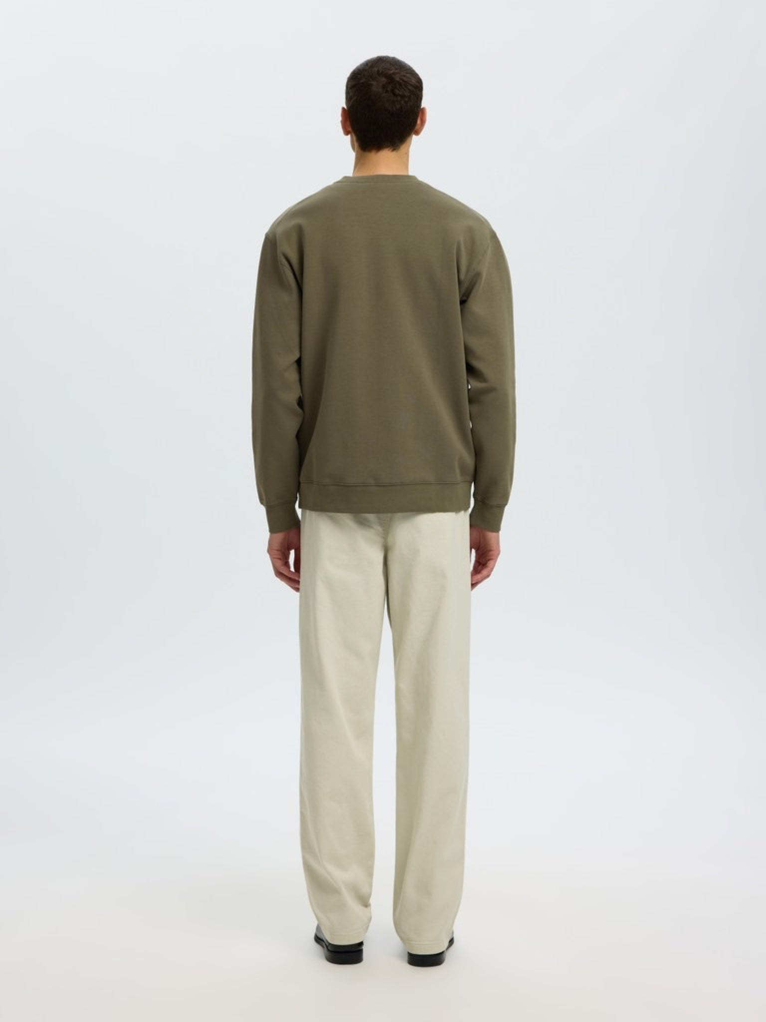 SLMTOM Sweat-shirt col rond doux Kalamata – Selected Homme | Appart 17