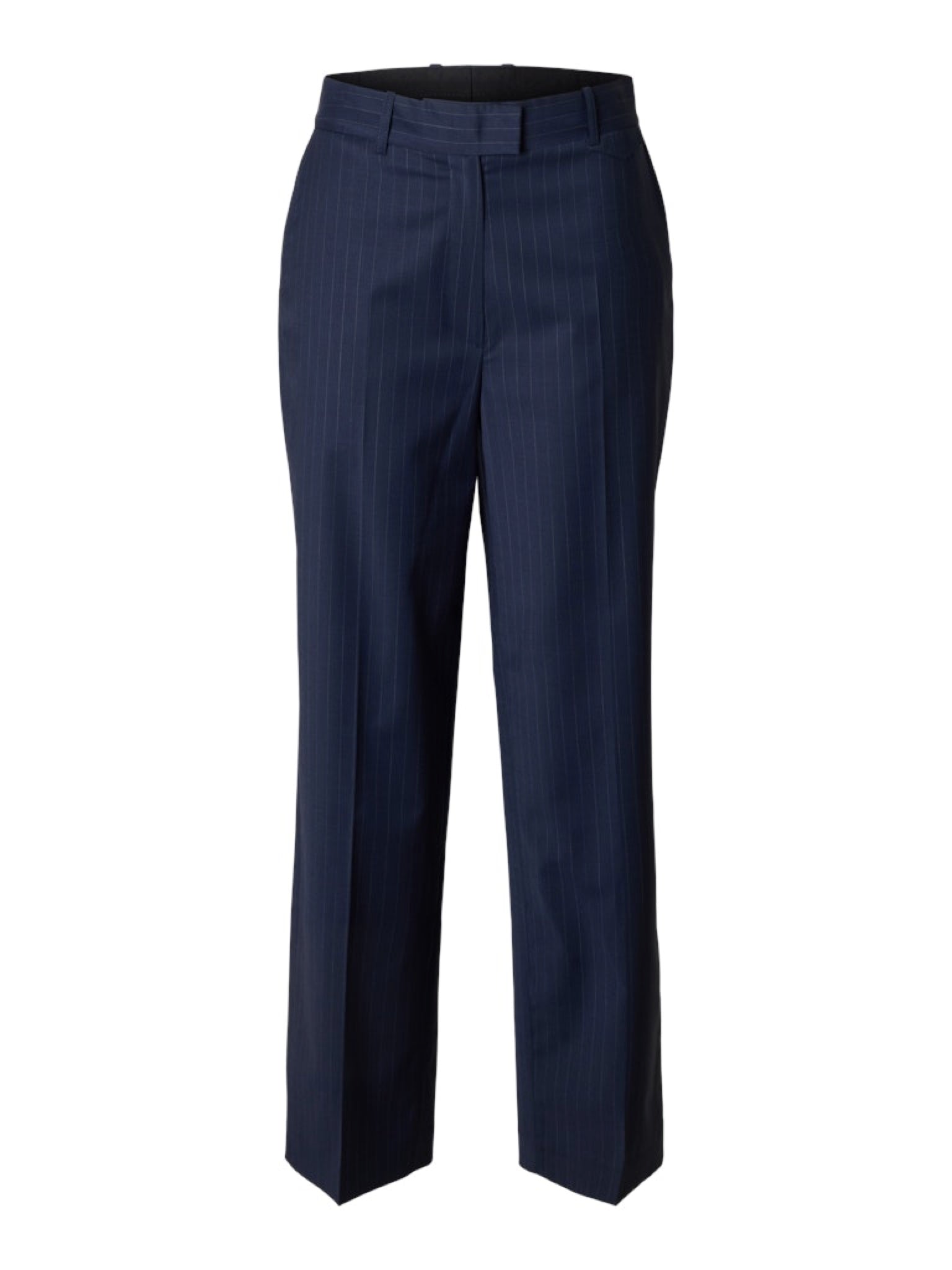 SLFSTRAIGHT Pantalon droit taille haute Dark Sapphire – Selected Femme | Appart 17