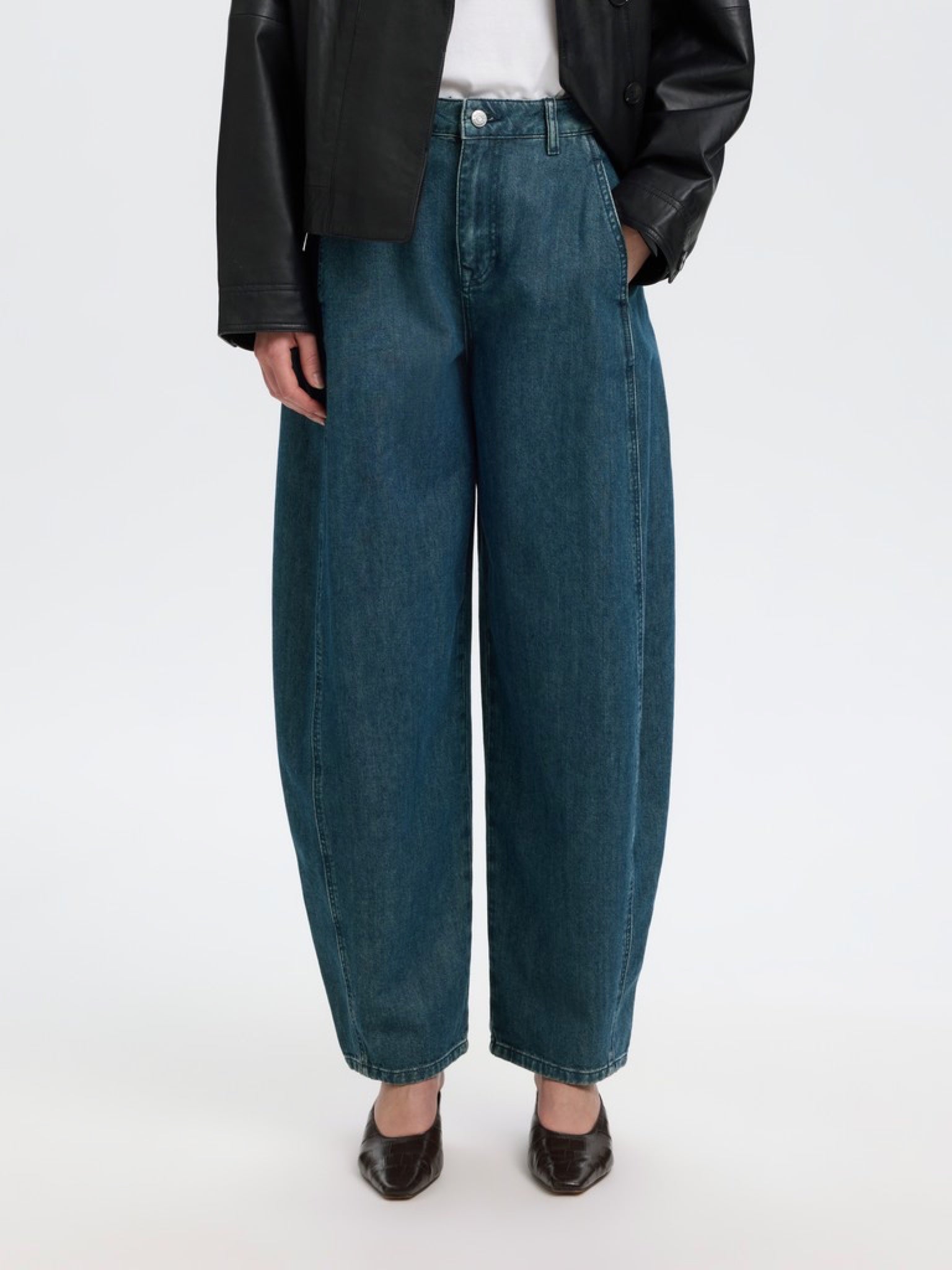 SLWBARREL Jean — Medium Blue Denim | Appart 17