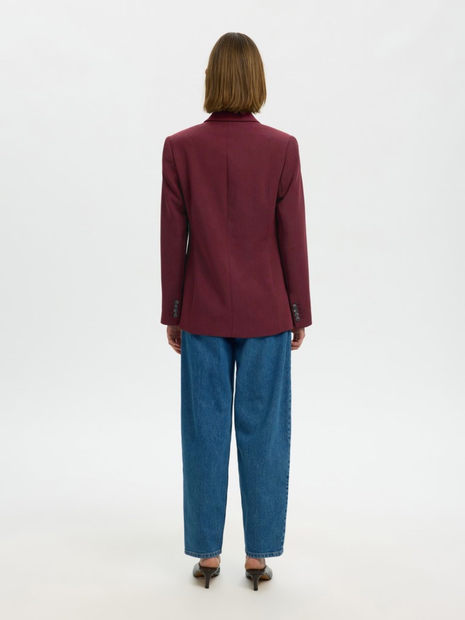 Selected SLWRITA Blazer Tawny Port | Appart 17