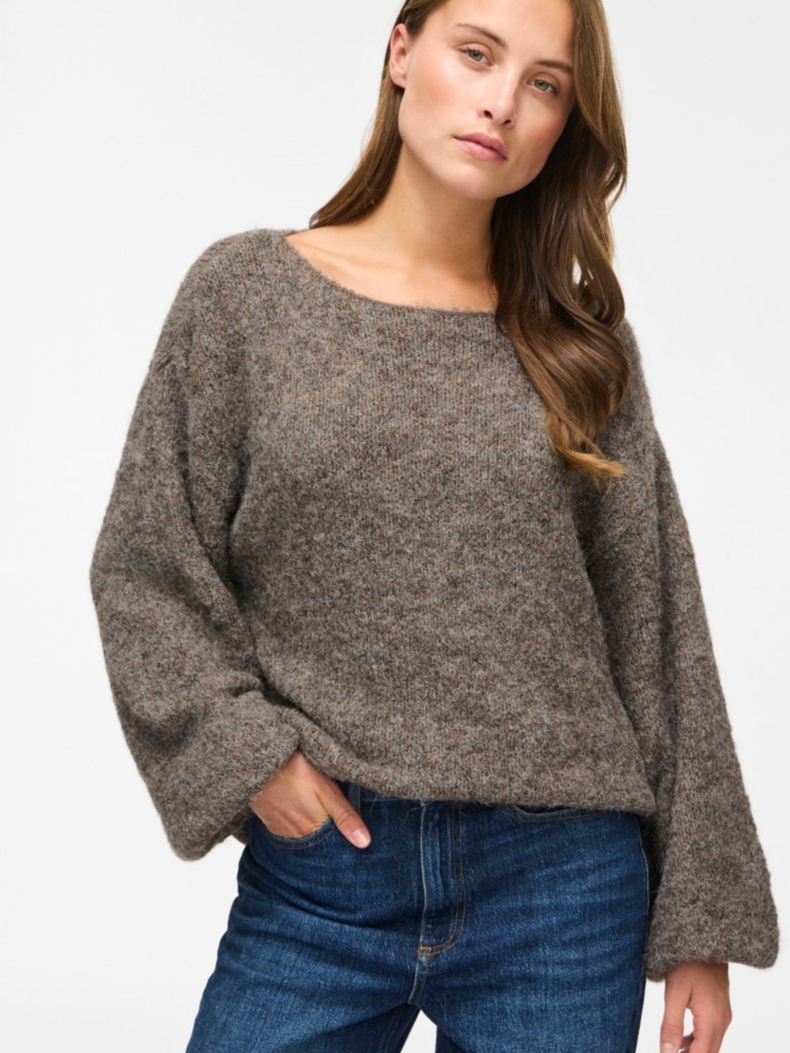VIMARLEY Pull en maille manches ballon Falcon – VILA | Appart 17
