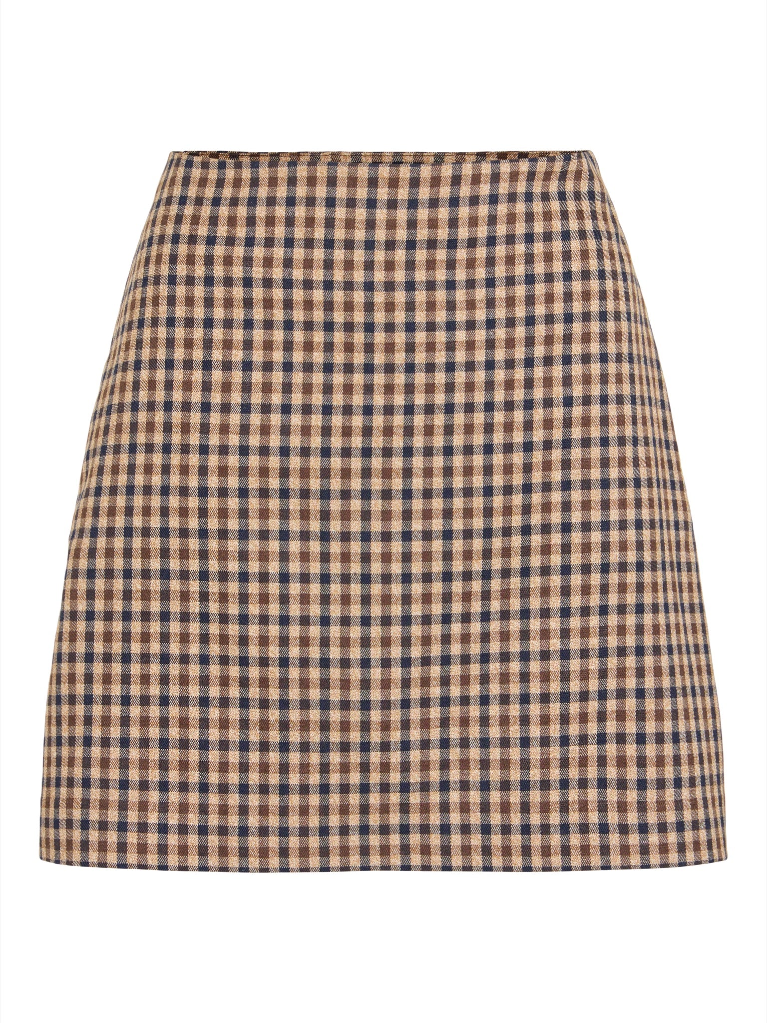 VIESMERALDA Jupe courte taille haute Coffee Bean – VILA | Appart 17
