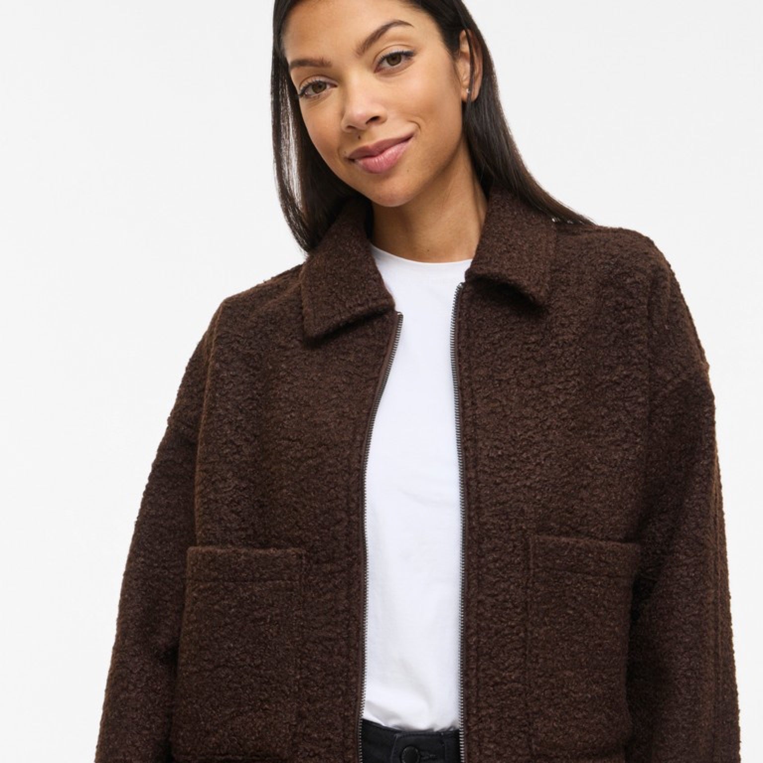 VIJADAS Veste zippée Coffee Bean – VILA | Appart 17