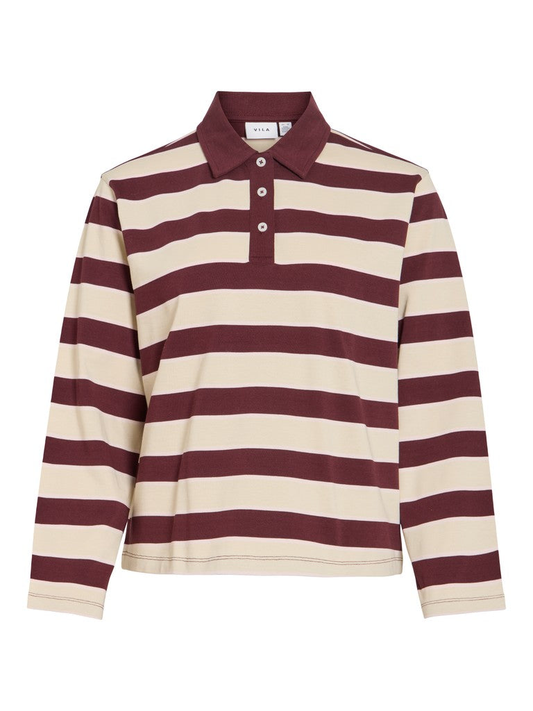 VISINAS Polo Manches Longues Birch Birch PORT ROYALE+BALLET SLIPPER – VILA | Appart 17
