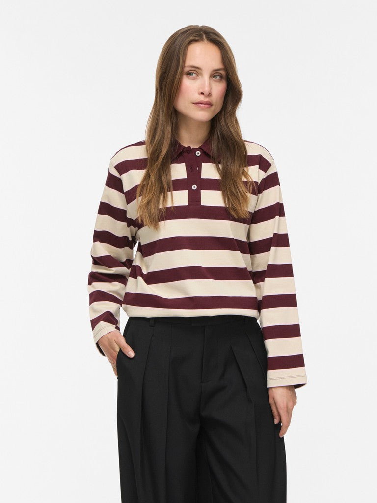 VISINAS Polo Manches Longues Birch Birch PORT ROYALE+BALLET SLIPPER – VILA | Appart 17