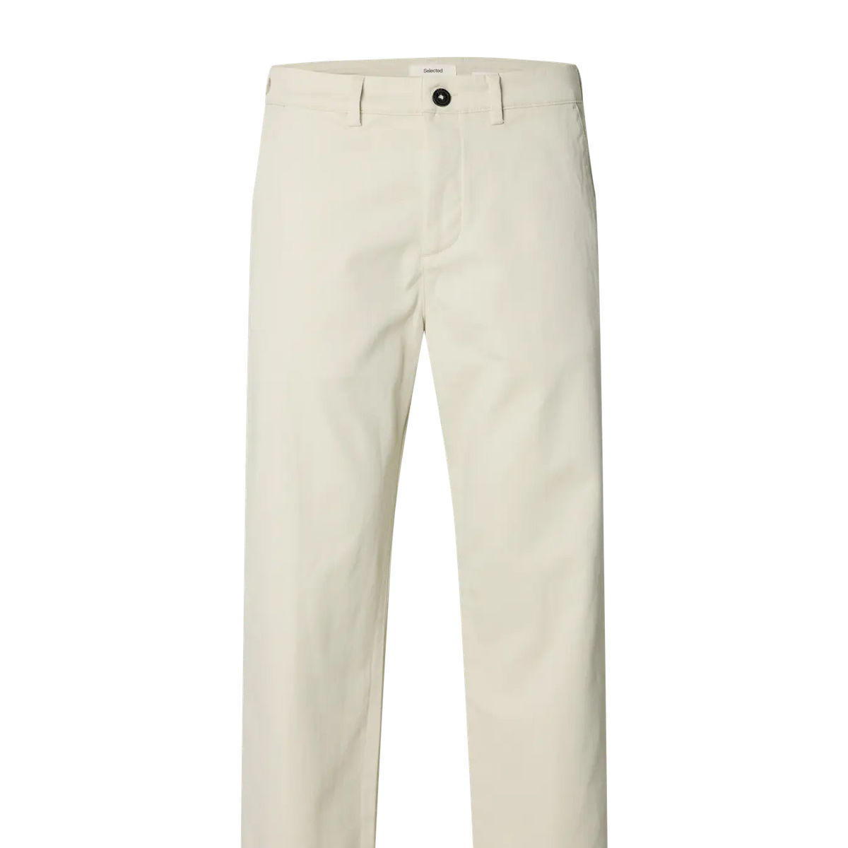 SLM196 MILES Pantalon droit twill — Silver Birch & Delicioso — vue 12 — Selected Homme | Appart 17 Bruxelles