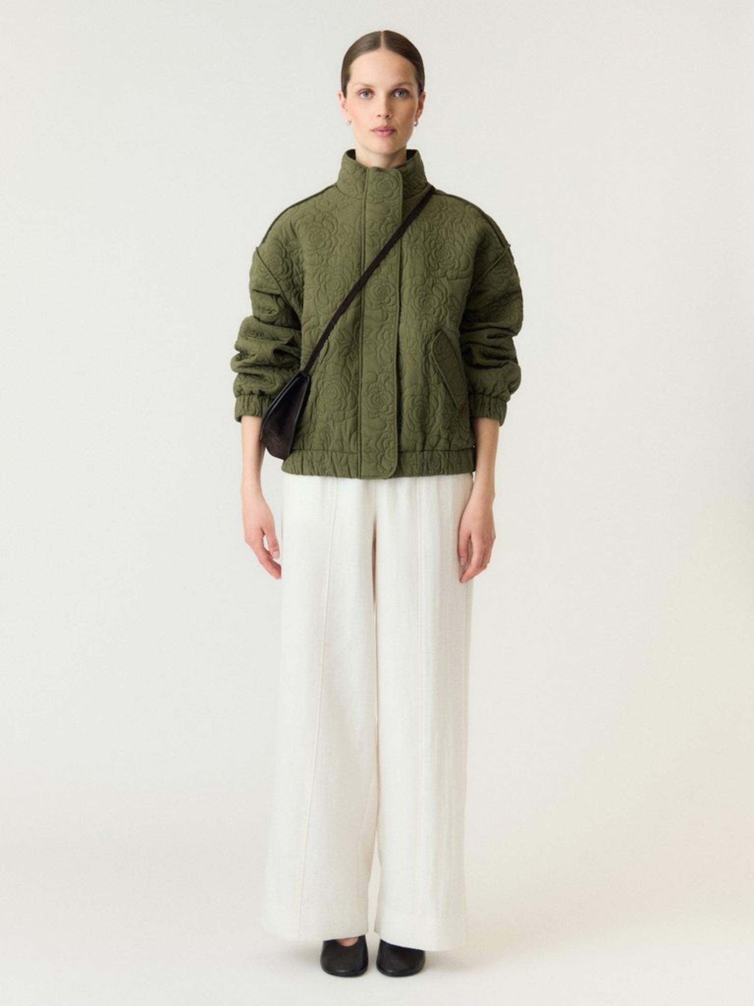 YASFIPURA Veste matelassée Sphagnum – YAS | Appart 17