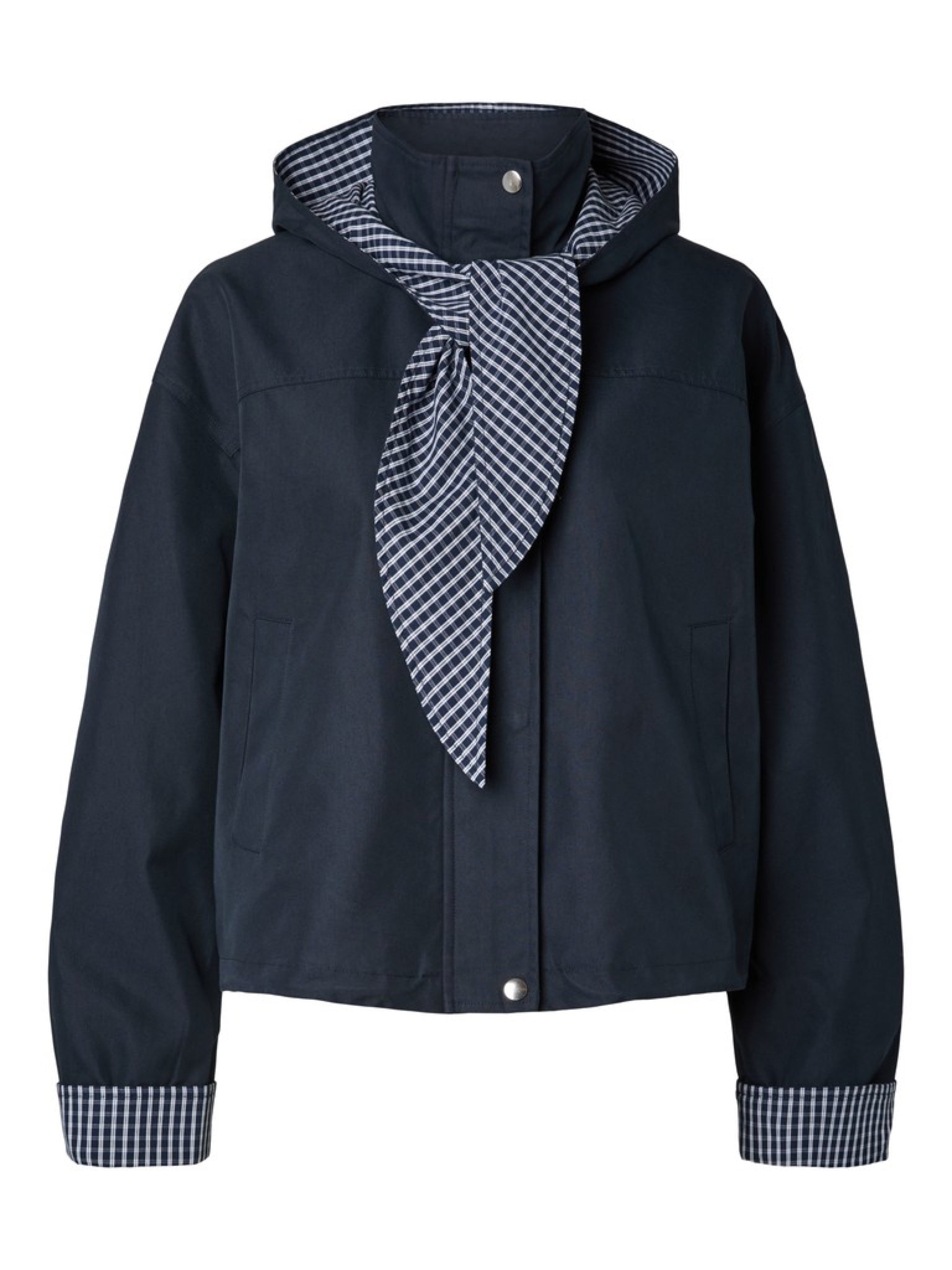 YASANCA Veste à capuche Navy Blazer – YAS | Appart 17