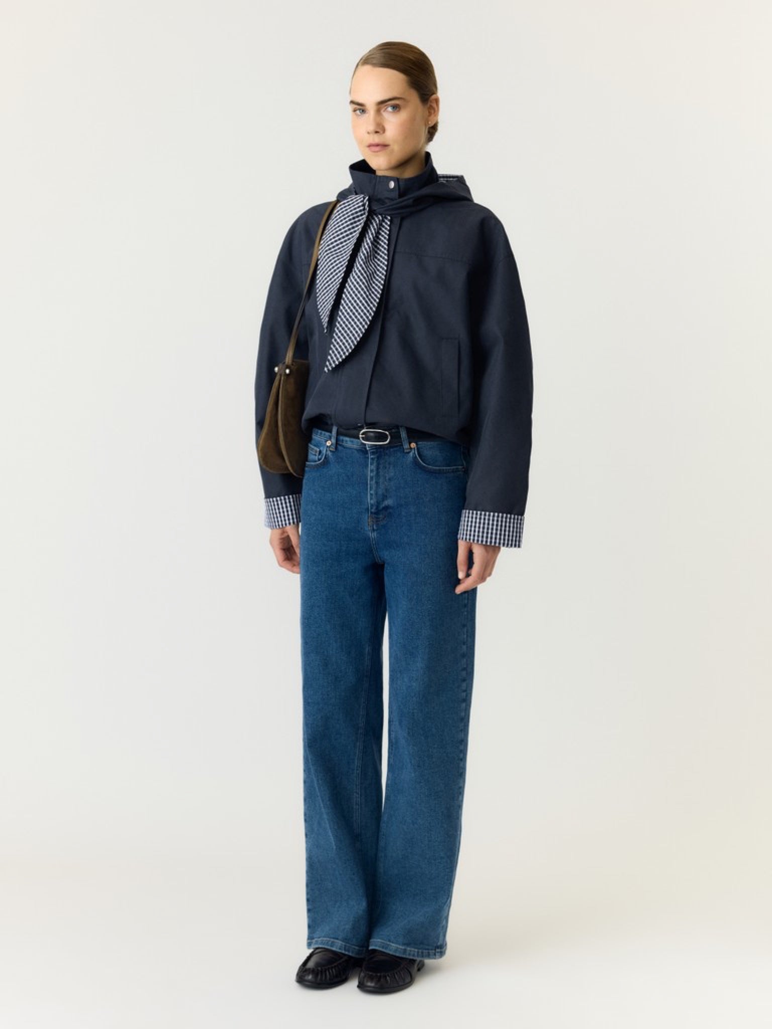 YASANCA Veste à capuche Navy Blazer – YAS | Appart 17