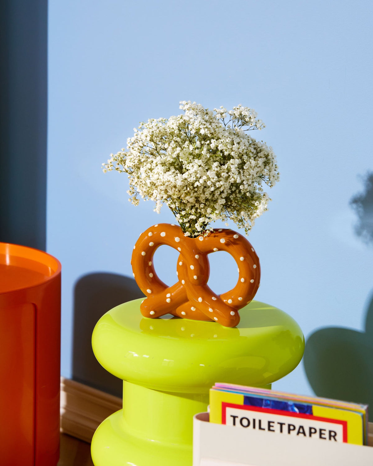 Fluid Market Vase Bretzel en céramique — Fluid Market — Marron — en situation 2 | Appart 17 Bruxelles