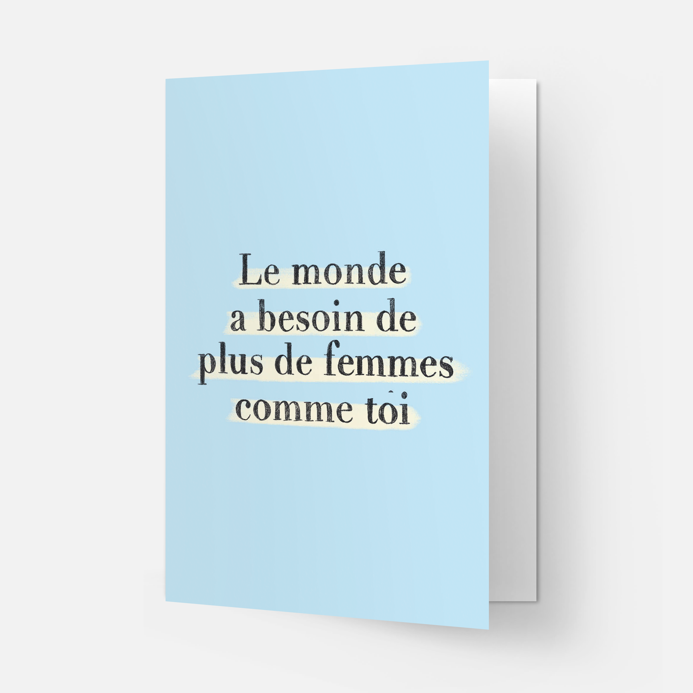 Carte de vœux « More Women Like You » — vue 5 | Appart 17