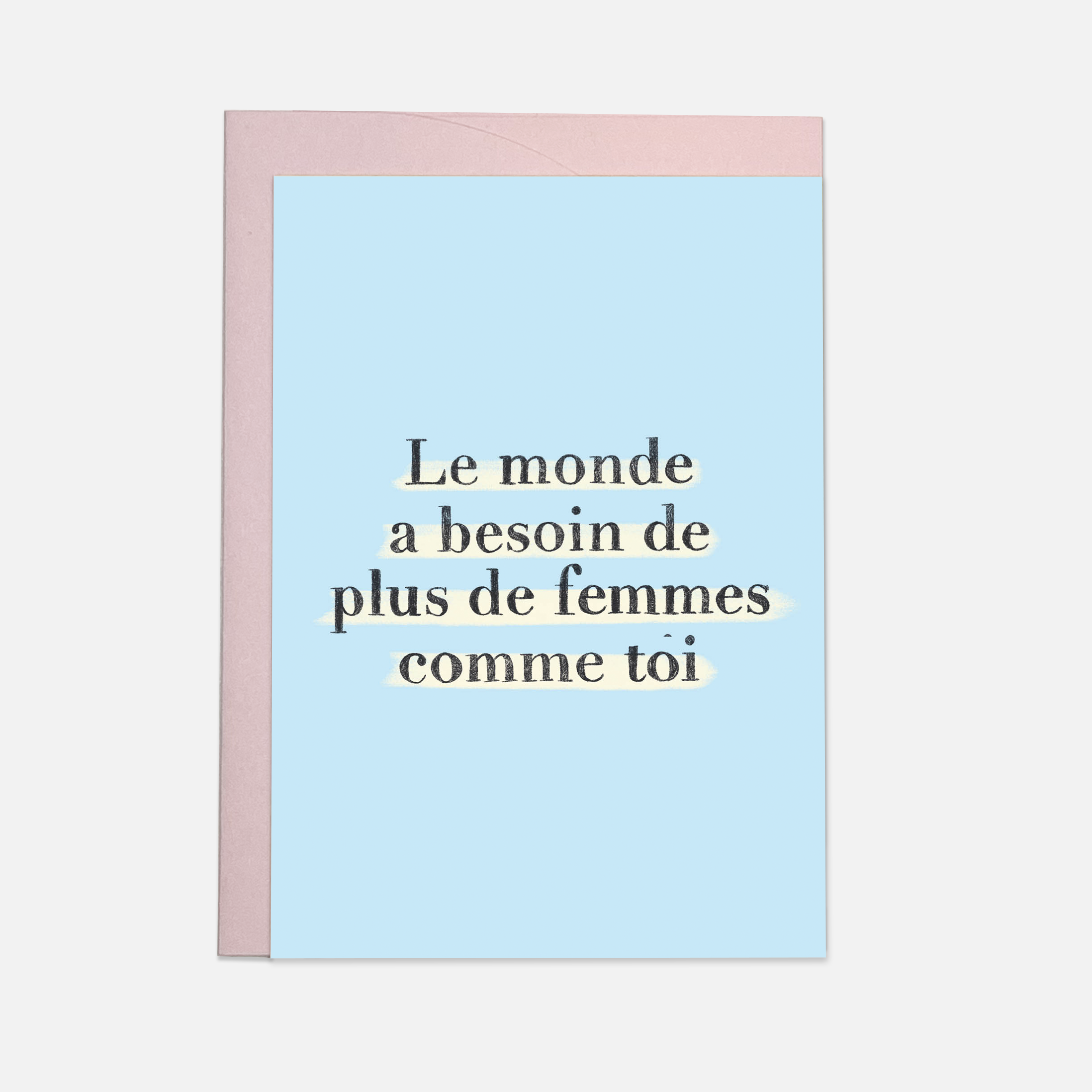 Carte de vœux « More Women Like You » — vue 4 | Appart 17
