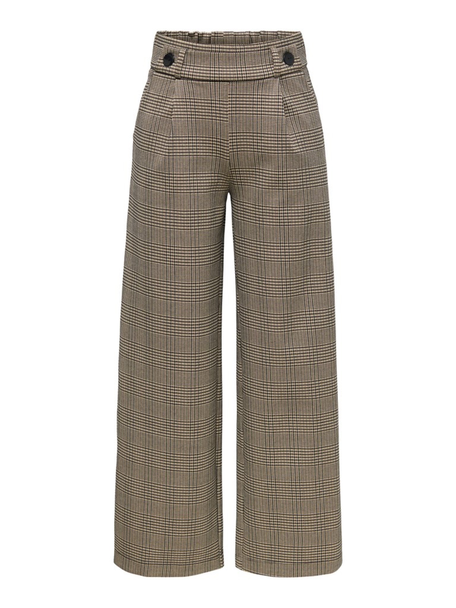 JDYGEGGO Pantalon large à carreaux taille haute — JDY — Sandshell NEW SQUARE CHECK — packshot 6 | Appart 17 Bruxelles
