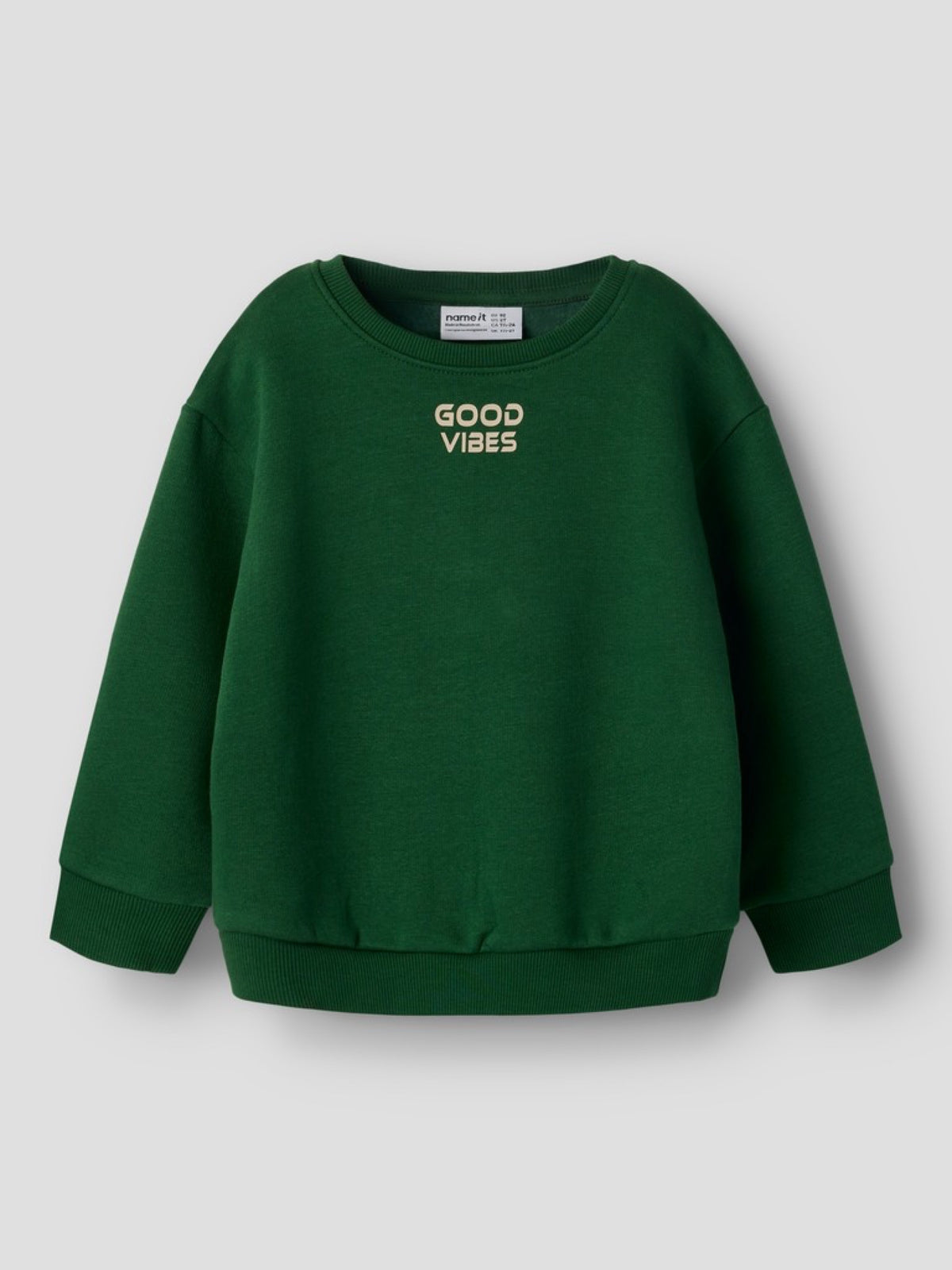 NMMNILAS Sweat « Good Vibes » garçon — name it — Eden — autre vue 4 | Appart 17 Bruxelles