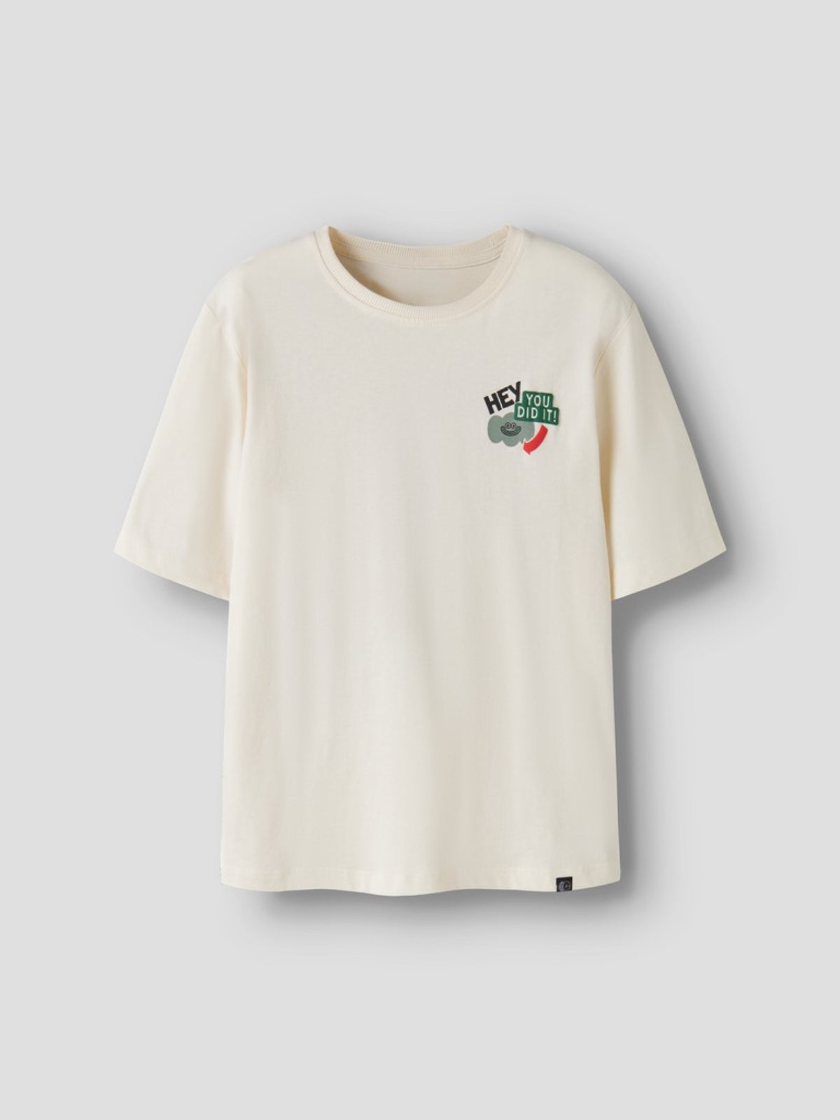 NKMKNASO T-shirt « You did it! » garçon — name it — Antique White — autre vue 4 | Appart 17 Bruxelles