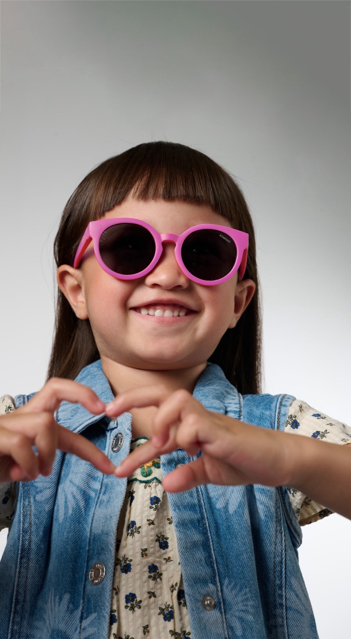 Lunettes de soleil enfant 3-5 ans Lulu S — Komono — Flamingo Twins — packshot | Appart 17 Bruxelles