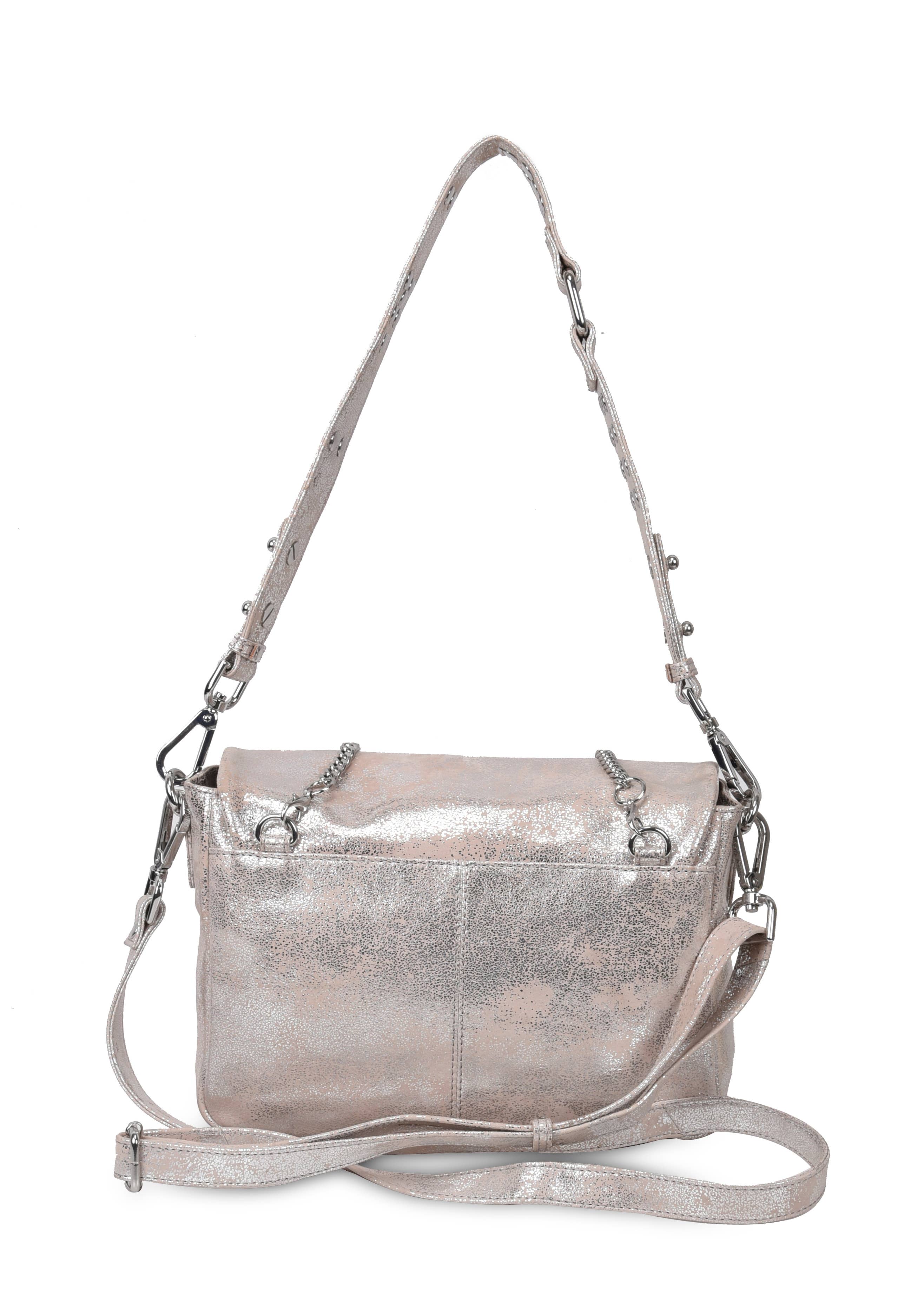 MAXKE - Sac à bandoulière et à bandoulière en cuir doré sable — Neuville — Cardigans & Gilets — Appart17 — vue 5