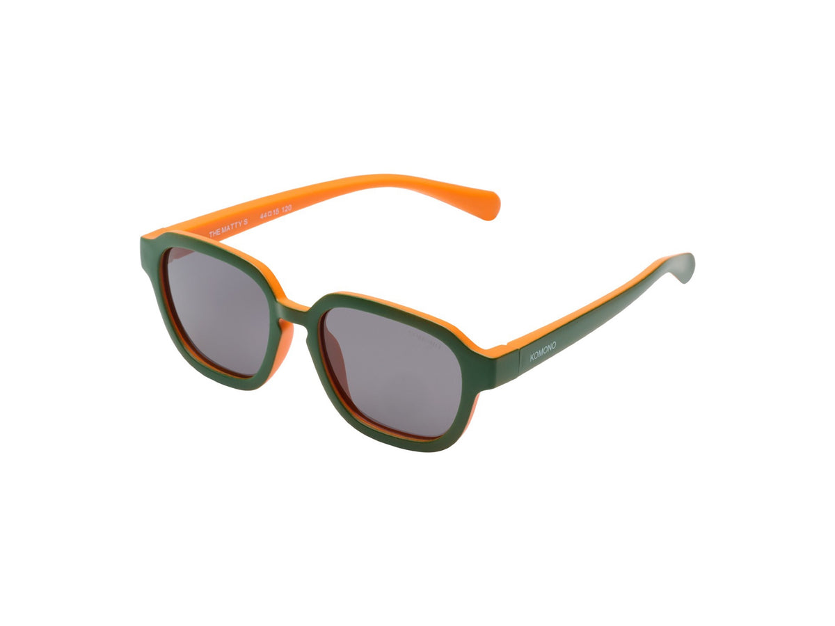 Lunettes de soleil enfant 3-5 ans Matty S — Komono — Froggy Twins — autre vue 2 | Appart 17 Bruxelles