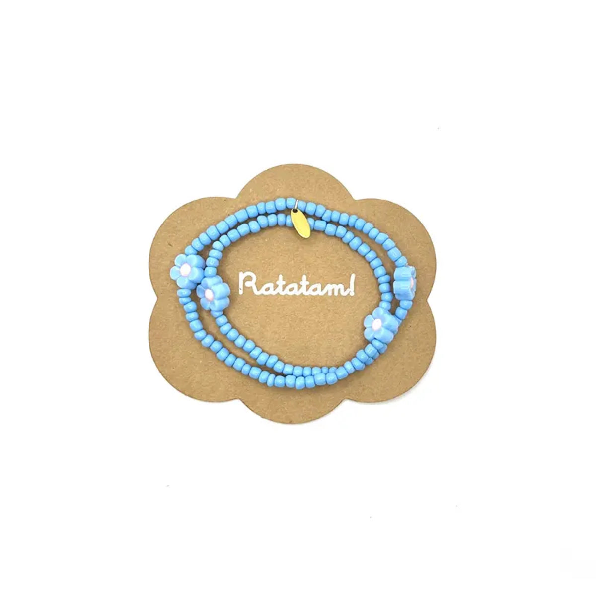 Bague et collier fleurs élastiques pour enfant — Ratatam Kids — Collier, couleur au hasard — packshot | Appart 17 Bruxelles