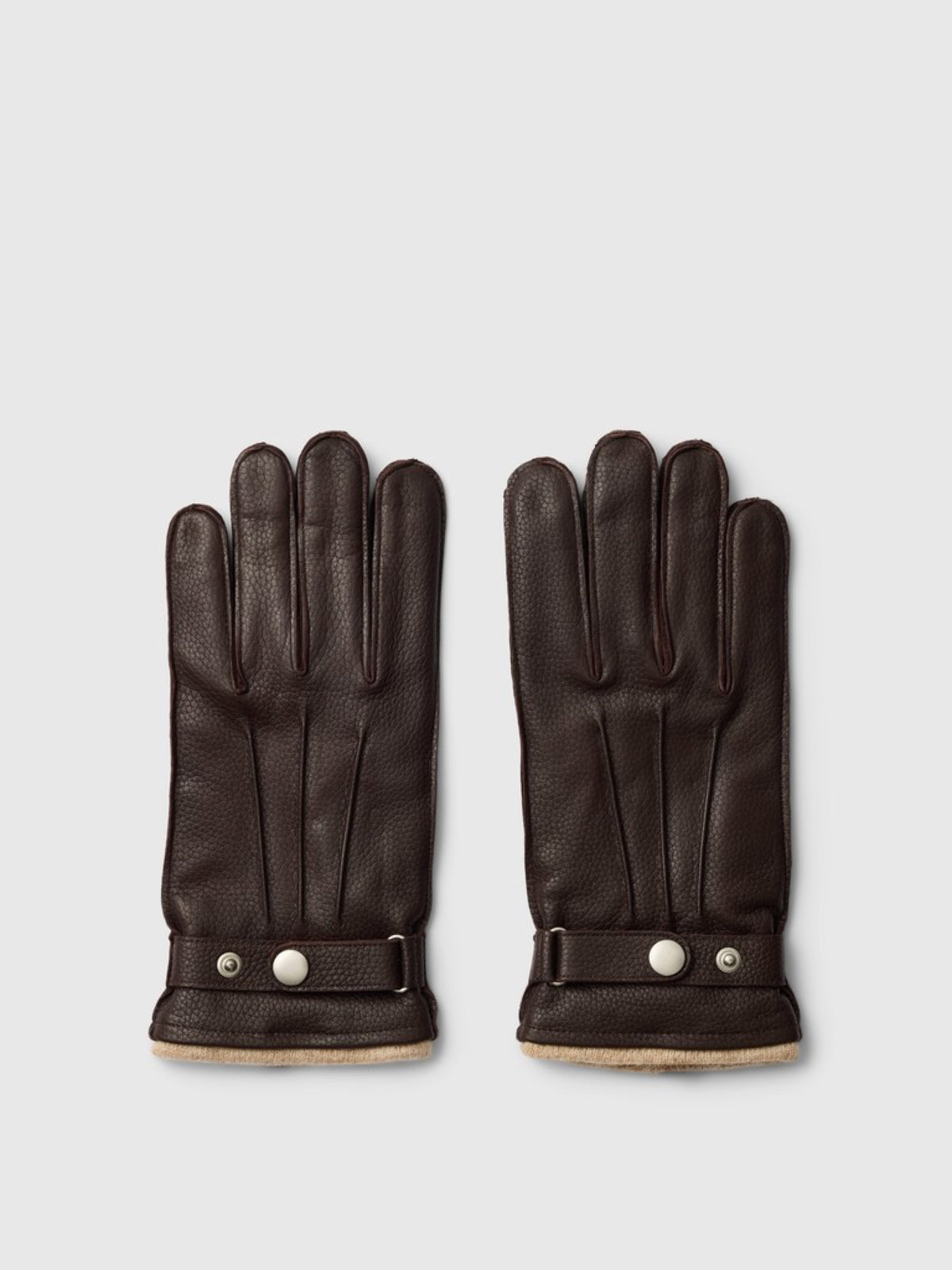 SLMPOUL Gants en cuir d'agneau doublés laine — Selected Homme — Delicioso — packshot | Appart 17 Bruxelles