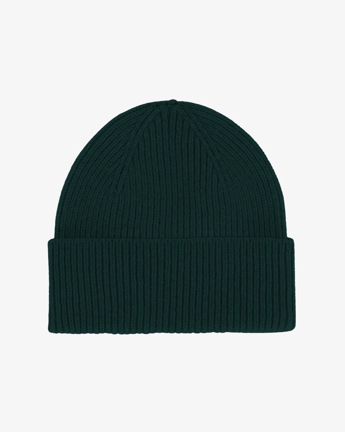 Colorful Standard Merino Wool Beanie Bonnet laine mérinos recyclée — Colorful Standard — Emerald Green — packshot 5 | Appart 17 Bruxelles
