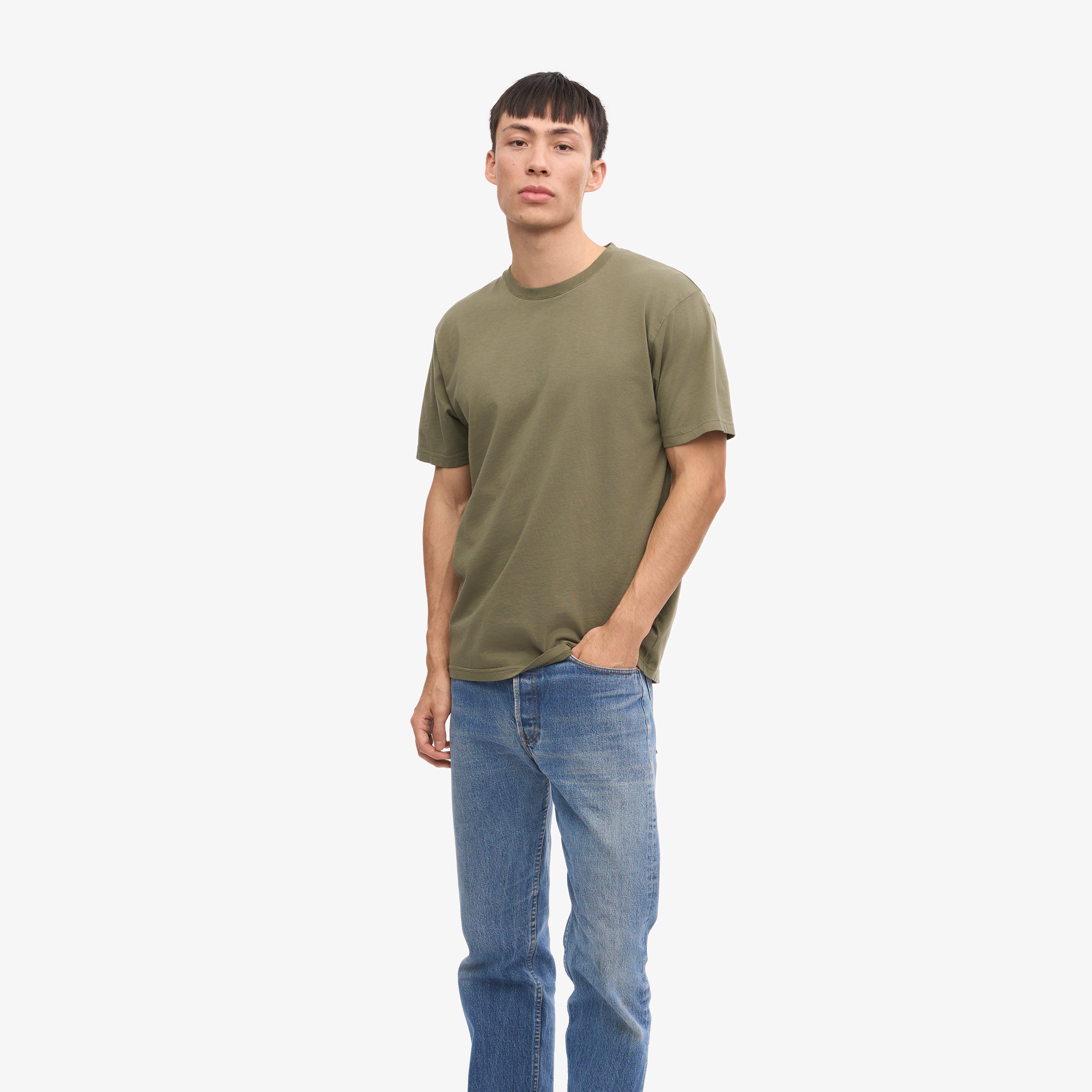 Colorful Standard Classic Organic Tee Coton bio Dusty Olive
