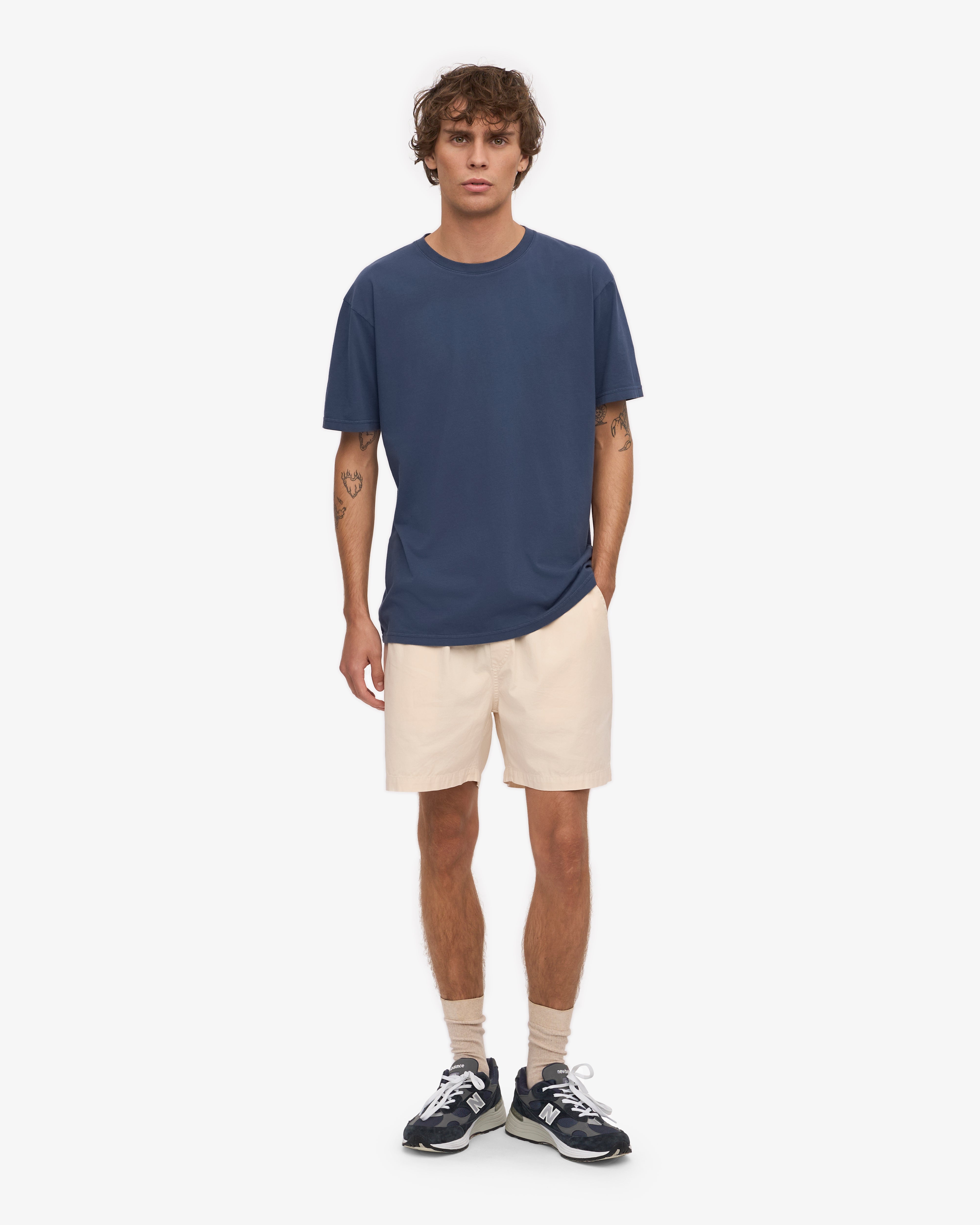 Colorful Standard Classic Organic Tee Coton bio Petrol Blue