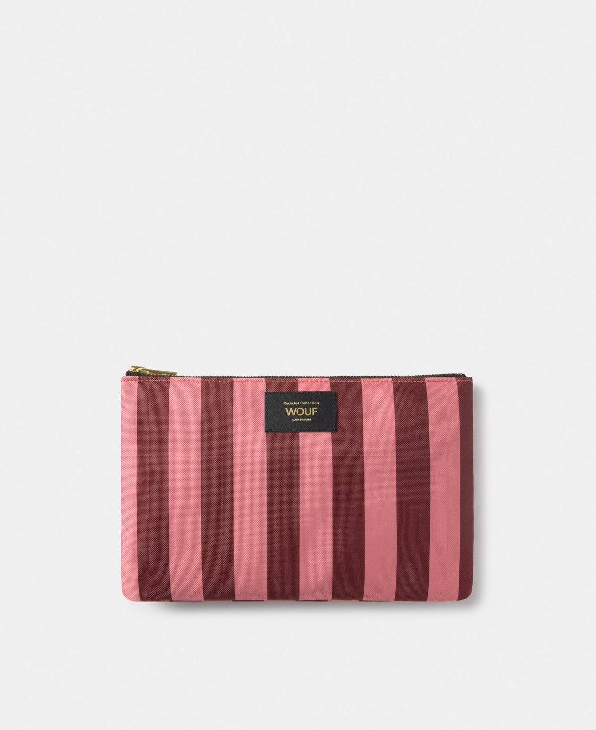 Grande pochette XL zippée en polyester recyclé — Wouf — Sophie — packshot | Appart 17 Bruxelles